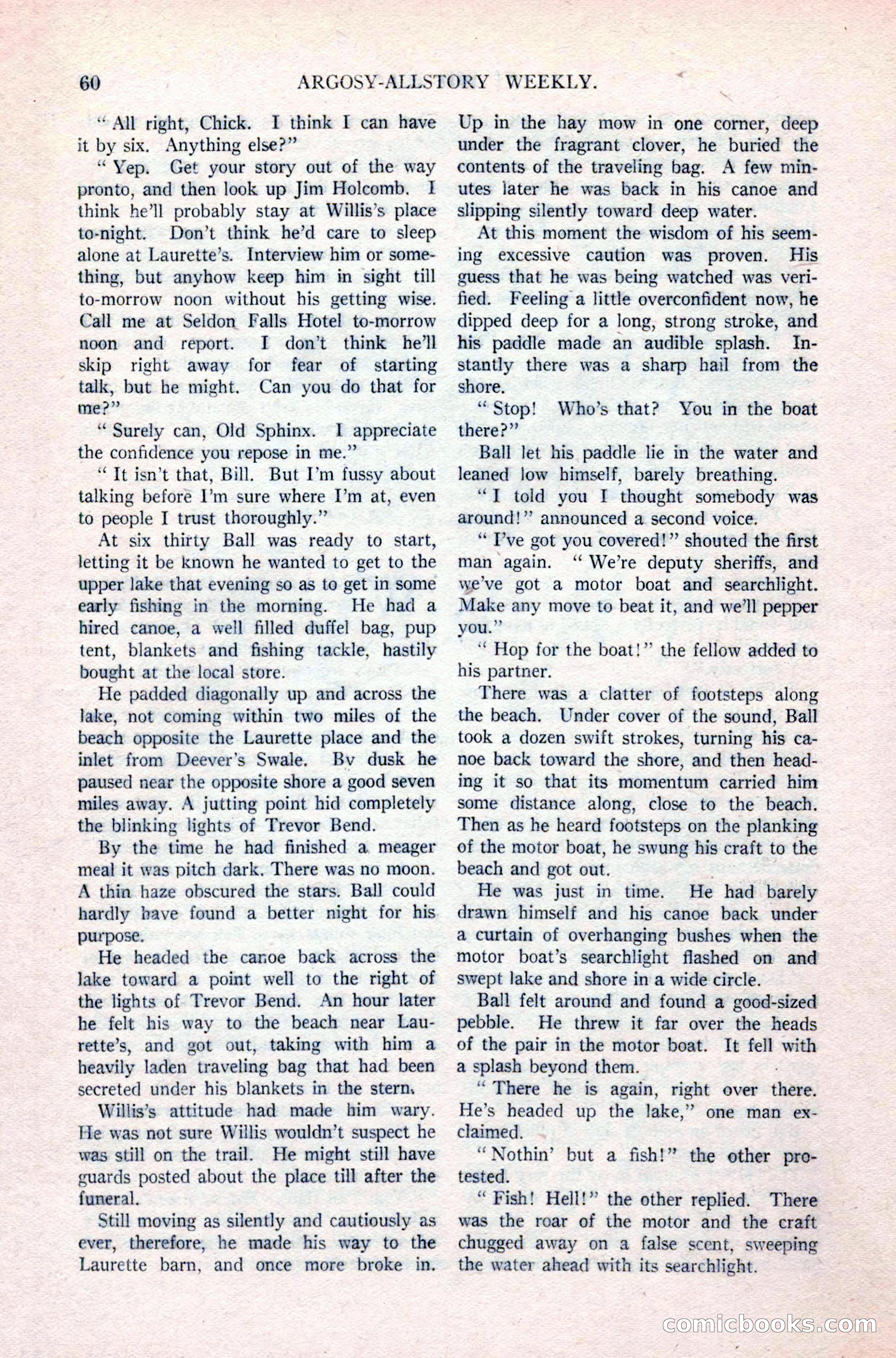 Argosy All-Story Weekly, April 24, 1926 — page 66 of 168