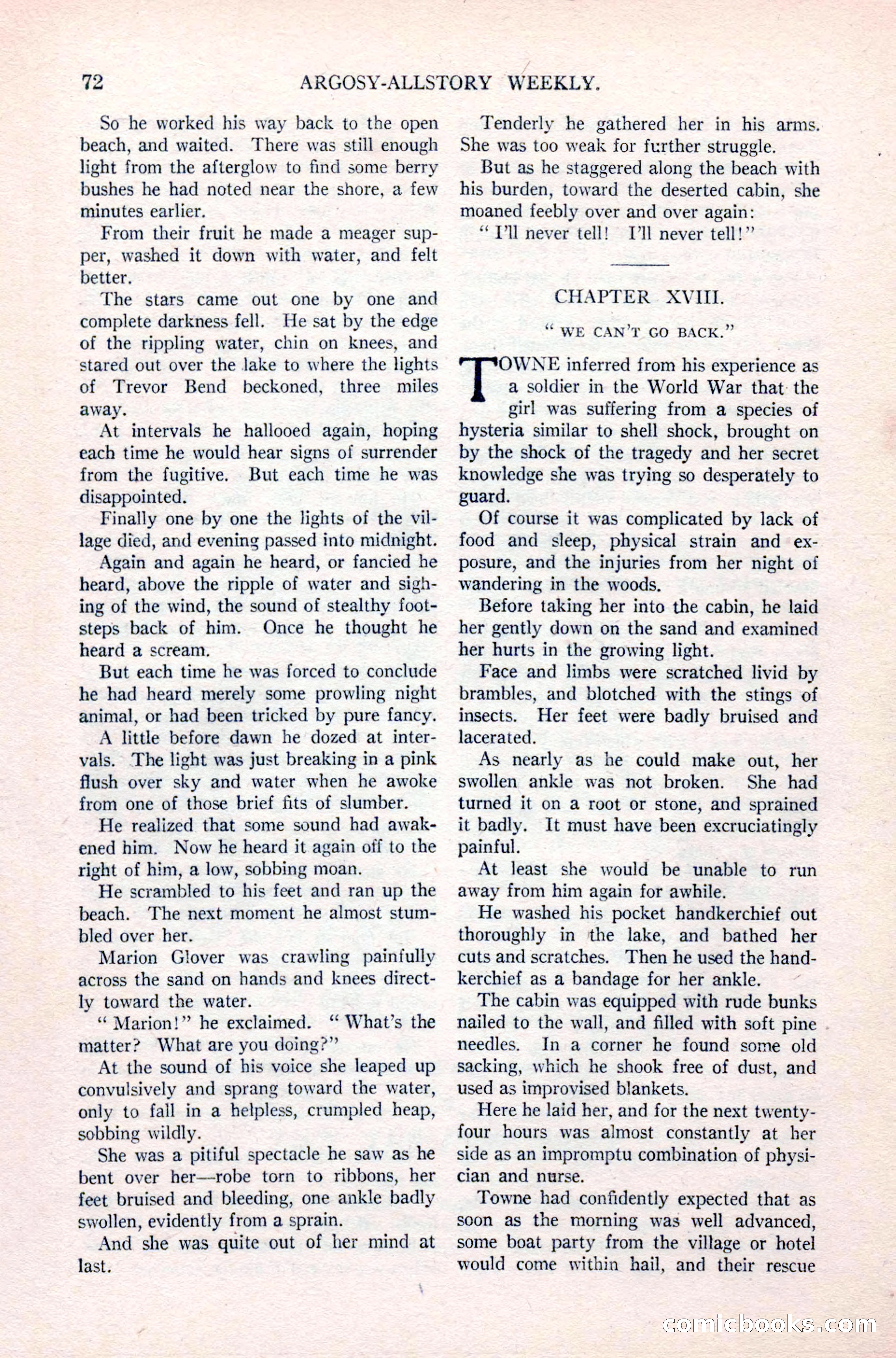 Argosy All-Story Weekly, April 24, 1926 — page 78 of 168