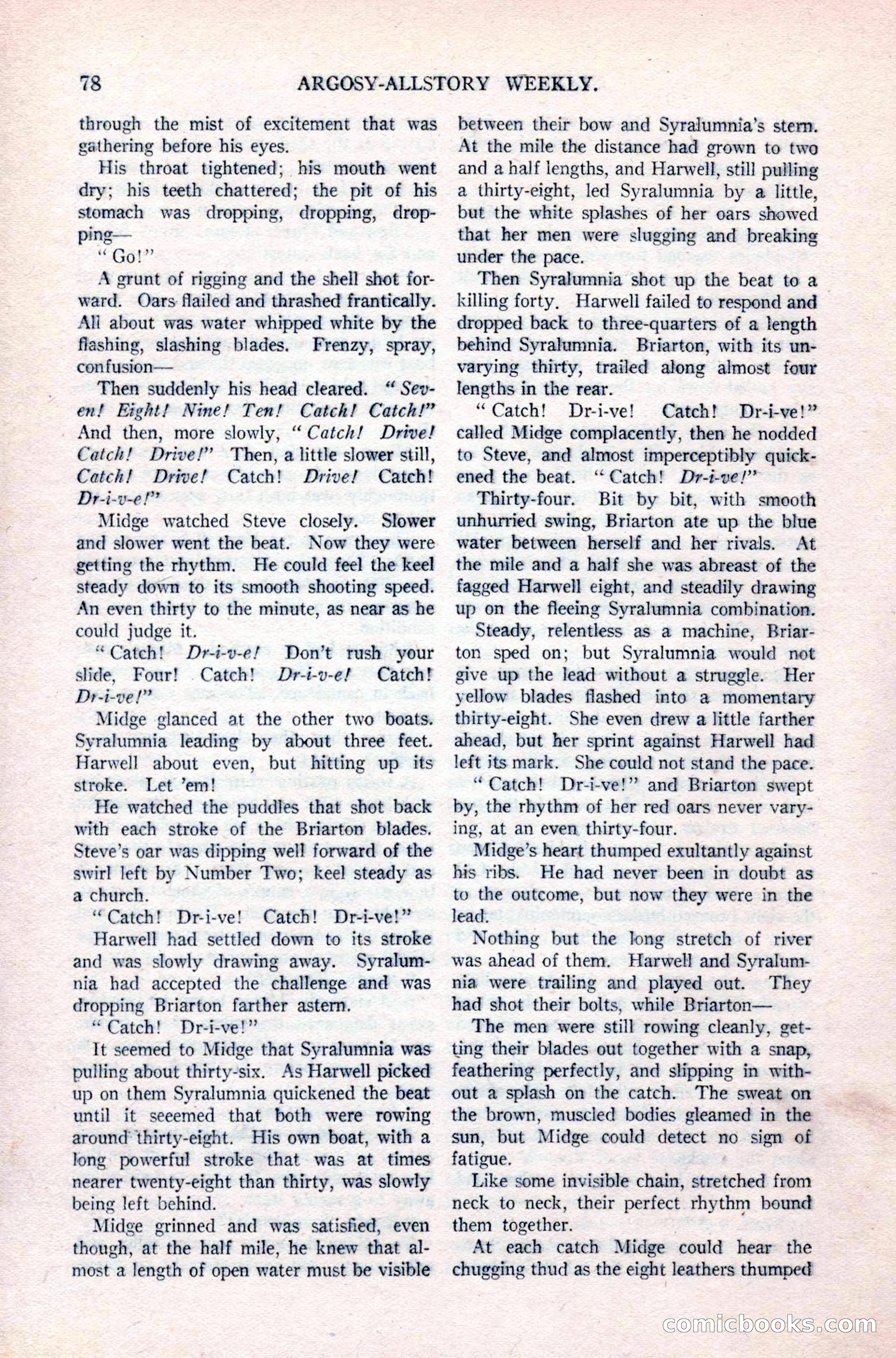Argosy All-Story Weekly, April 24, 1926 — page 84 of 168