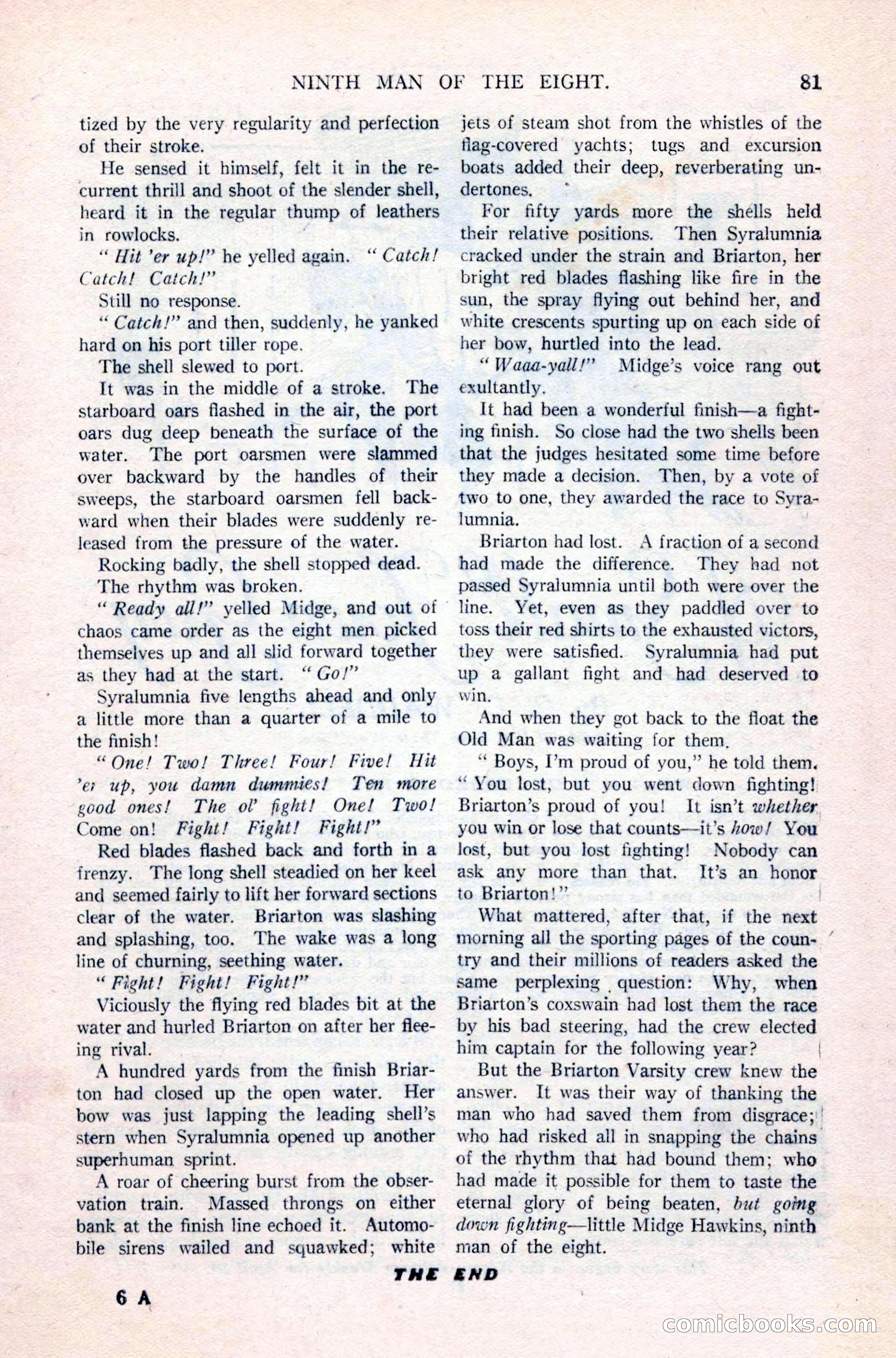 Argosy All-Story Weekly, April 24, 1926 — page 87 of 168