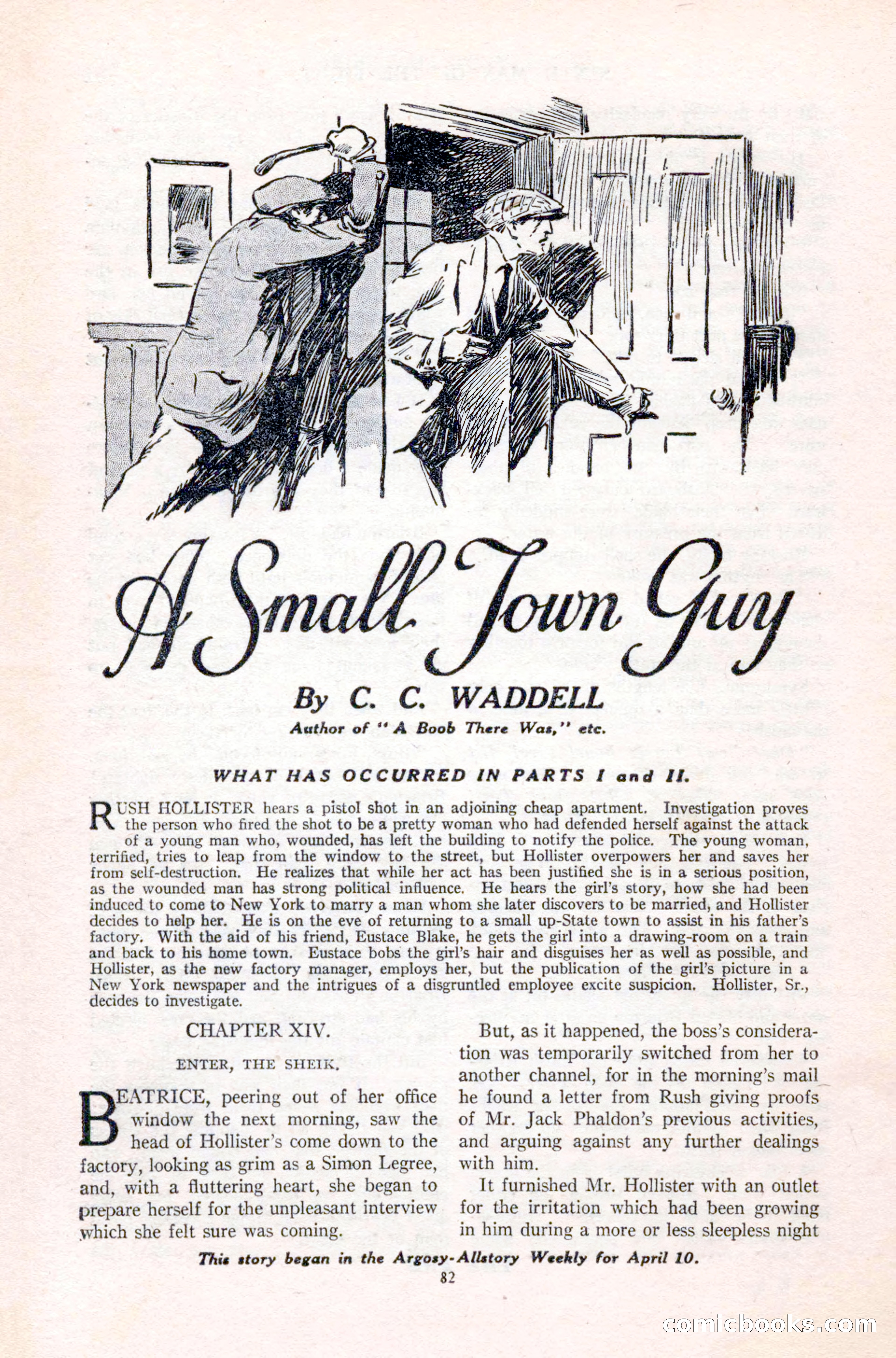 Argosy All-Story Weekly, April 24, 1926 — page 88 of 168