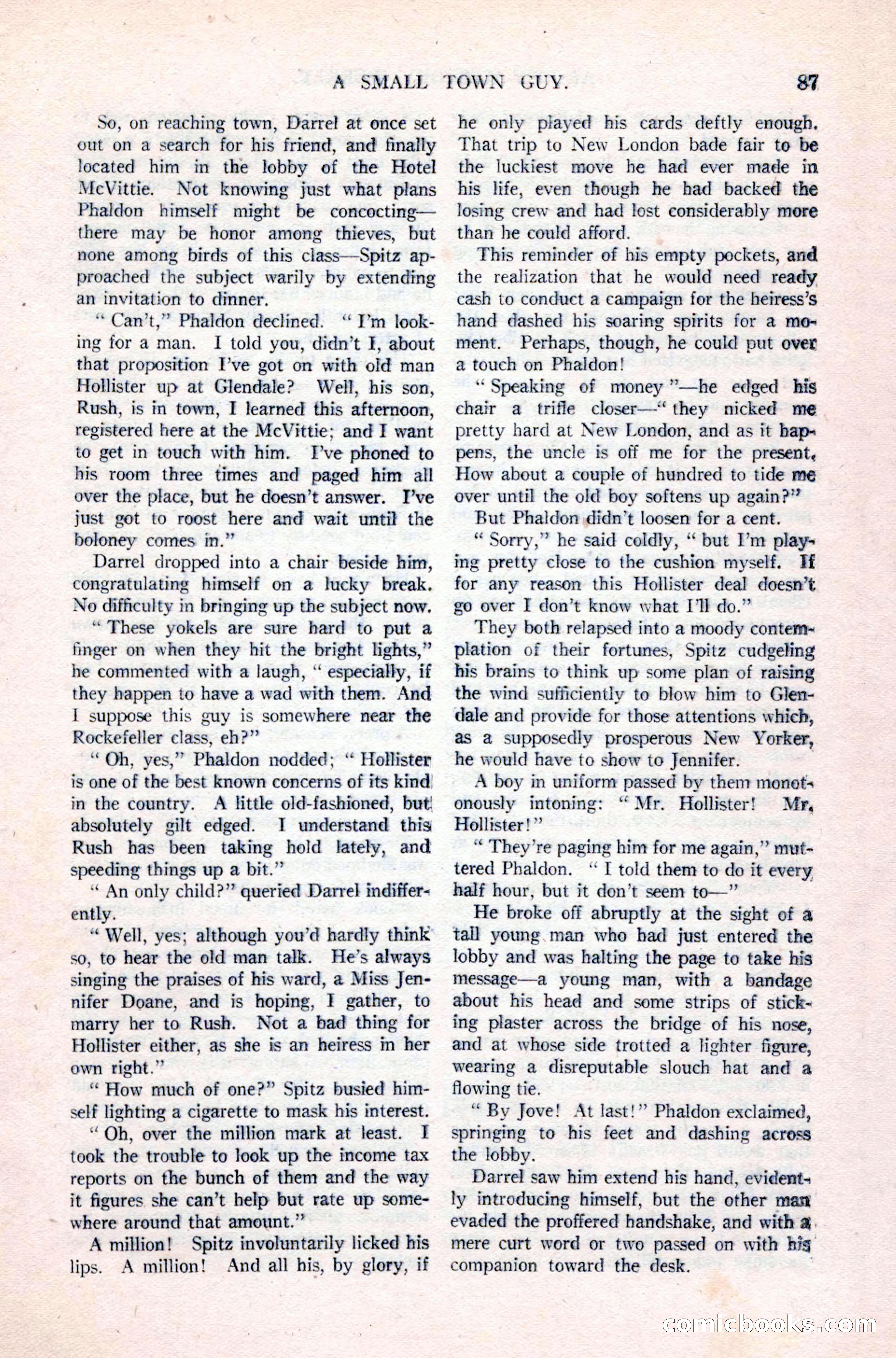 Argosy All-Story Weekly, April 24, 1926 — page 93 of 168