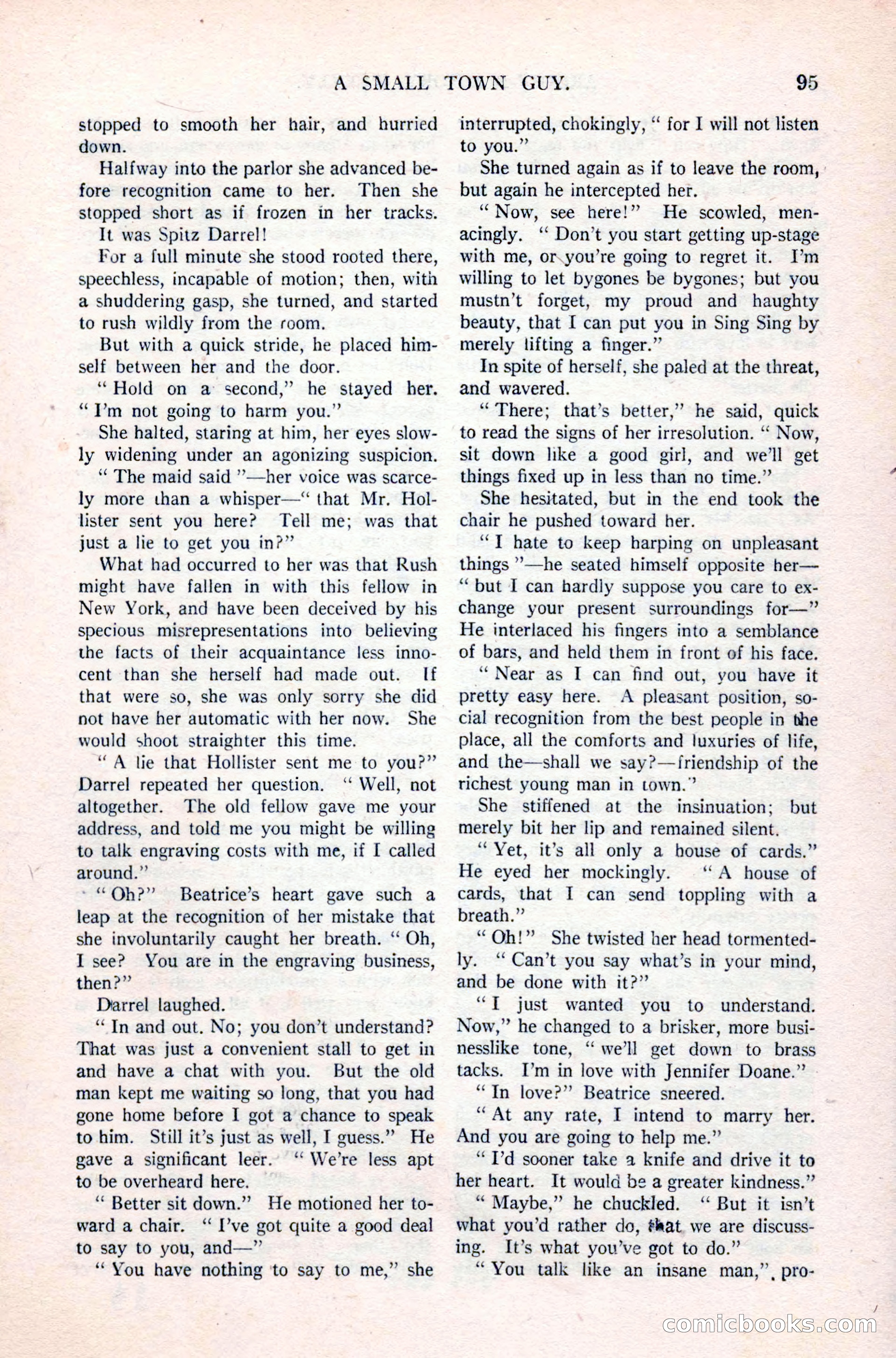Argosy All-Story Weekly, April 24, 1926 — page 101 of 168