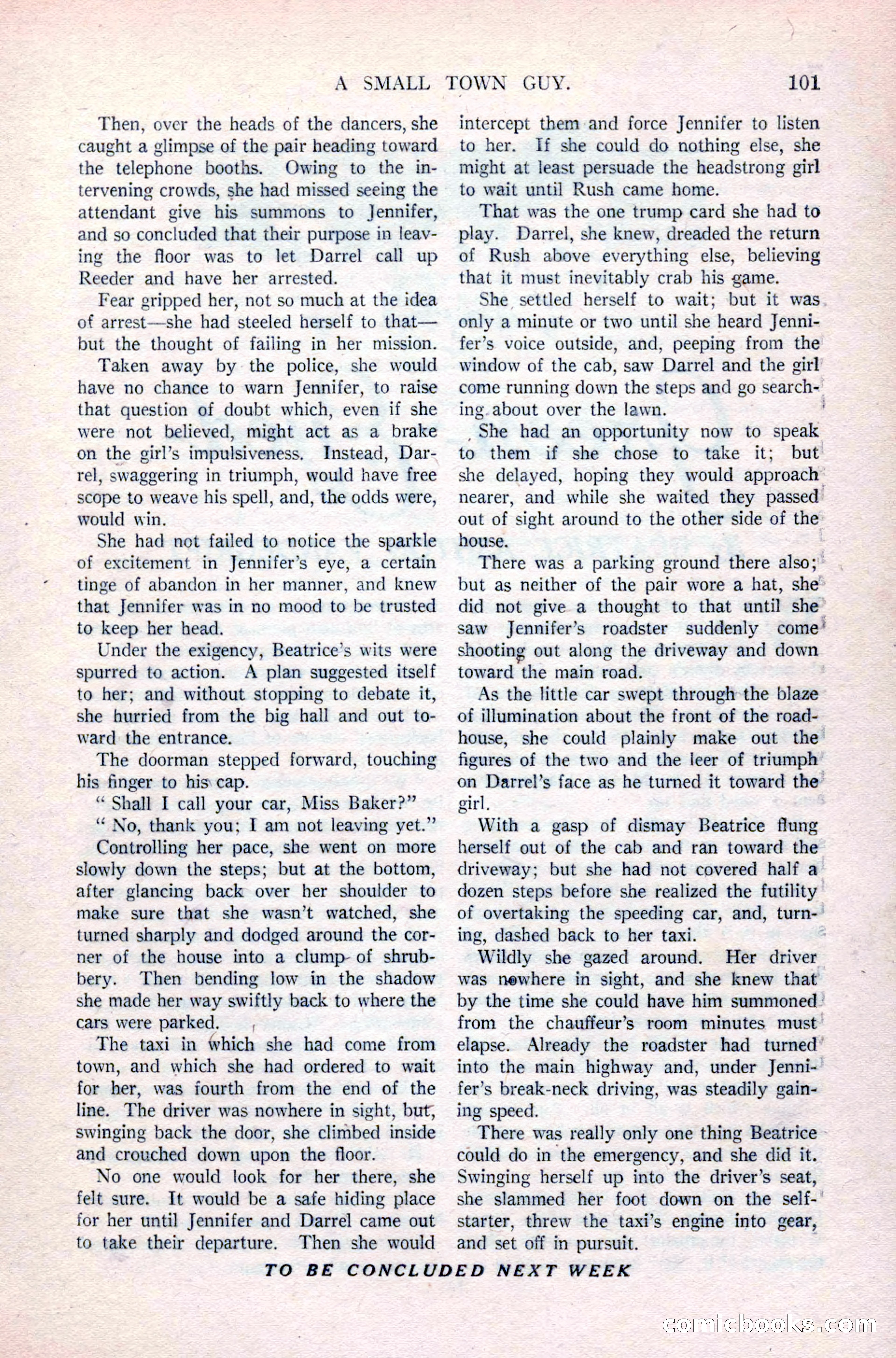 Argosy All-Story Weekly, April 24, 1926 — page 107 of 168