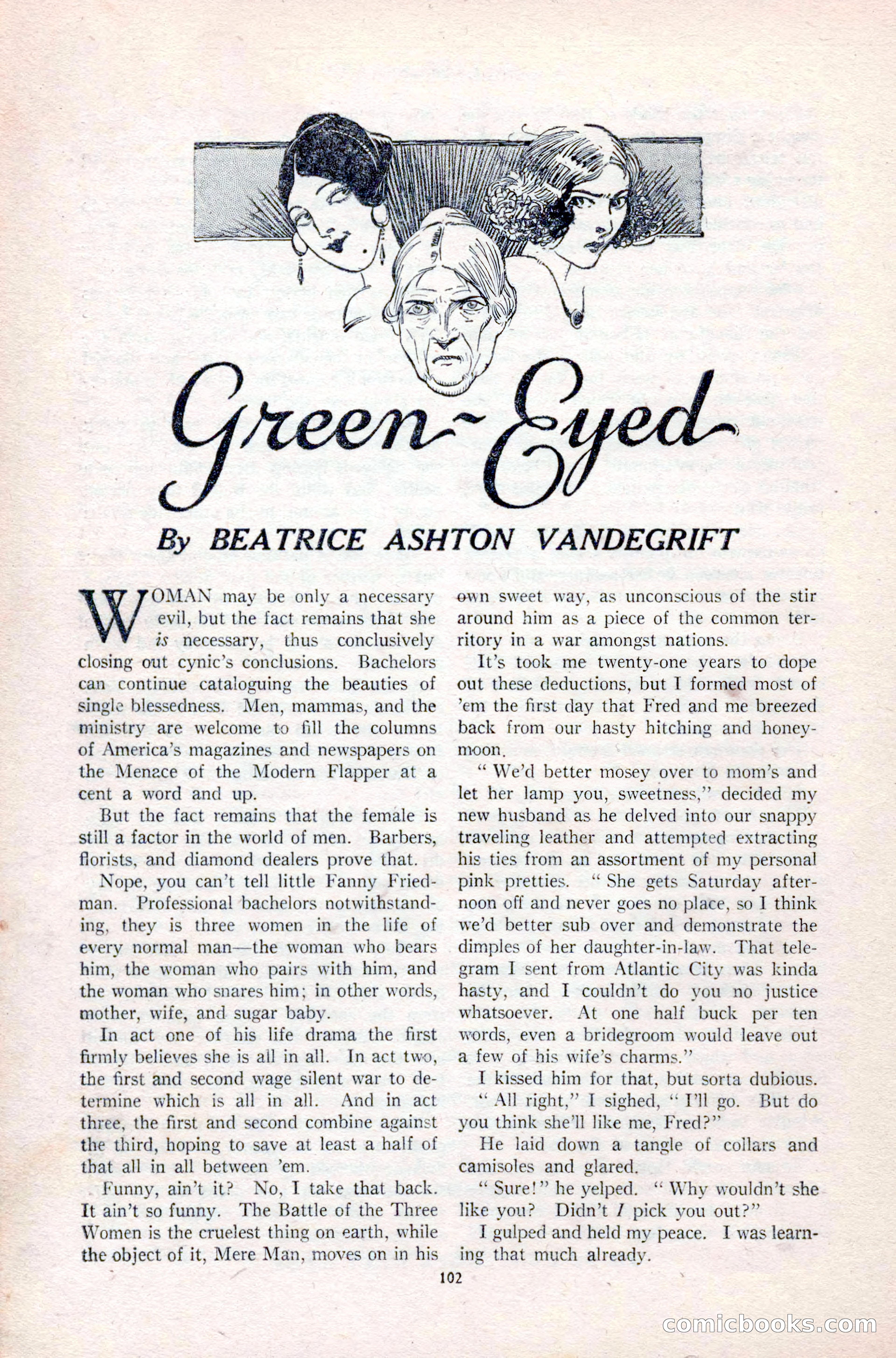Argosy All-Story Weekly, April 24, 1926 — page 108 of 168