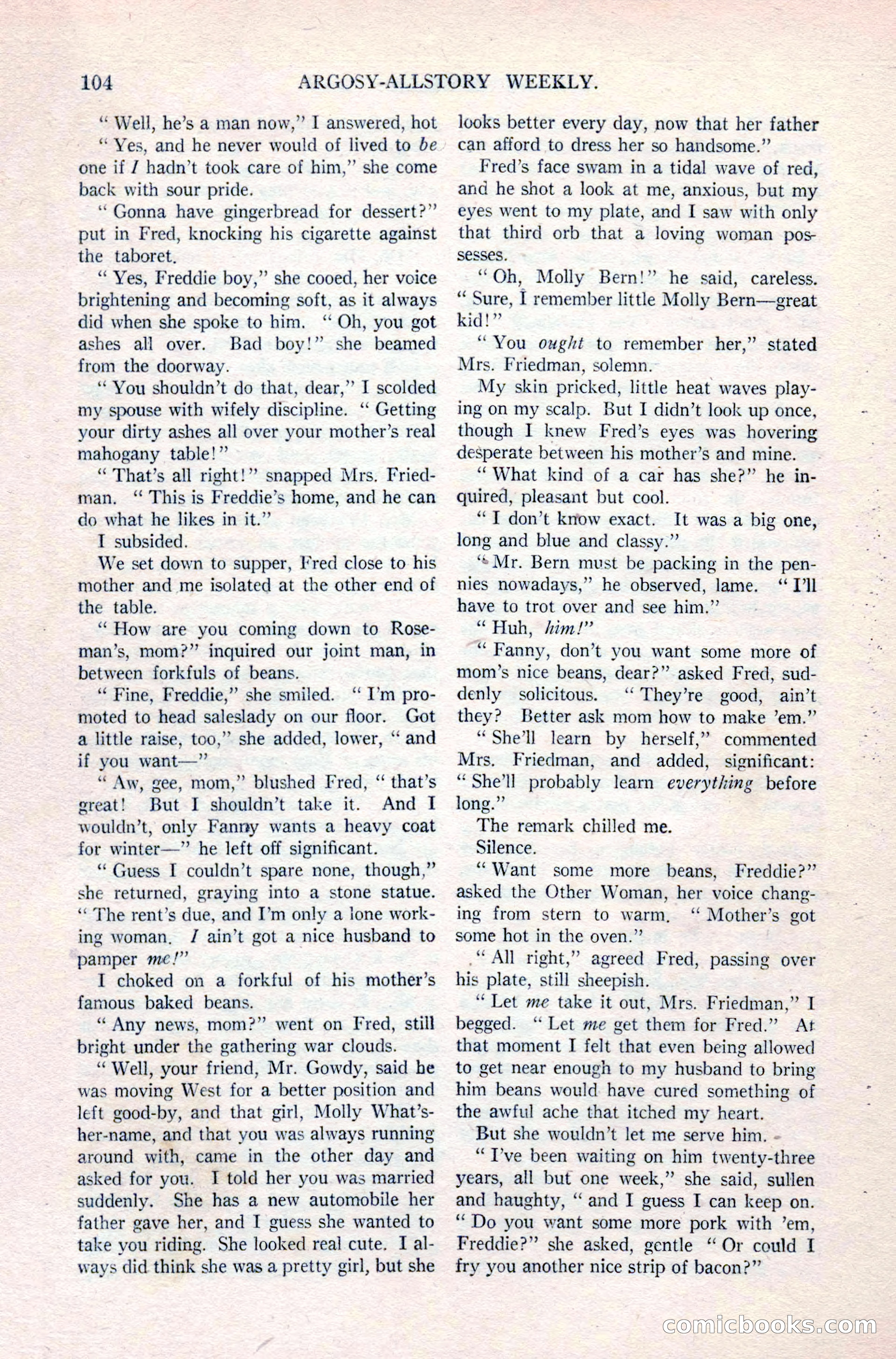 Argosy All-Story Weekly, April 24, 1926 — page 110 of 168