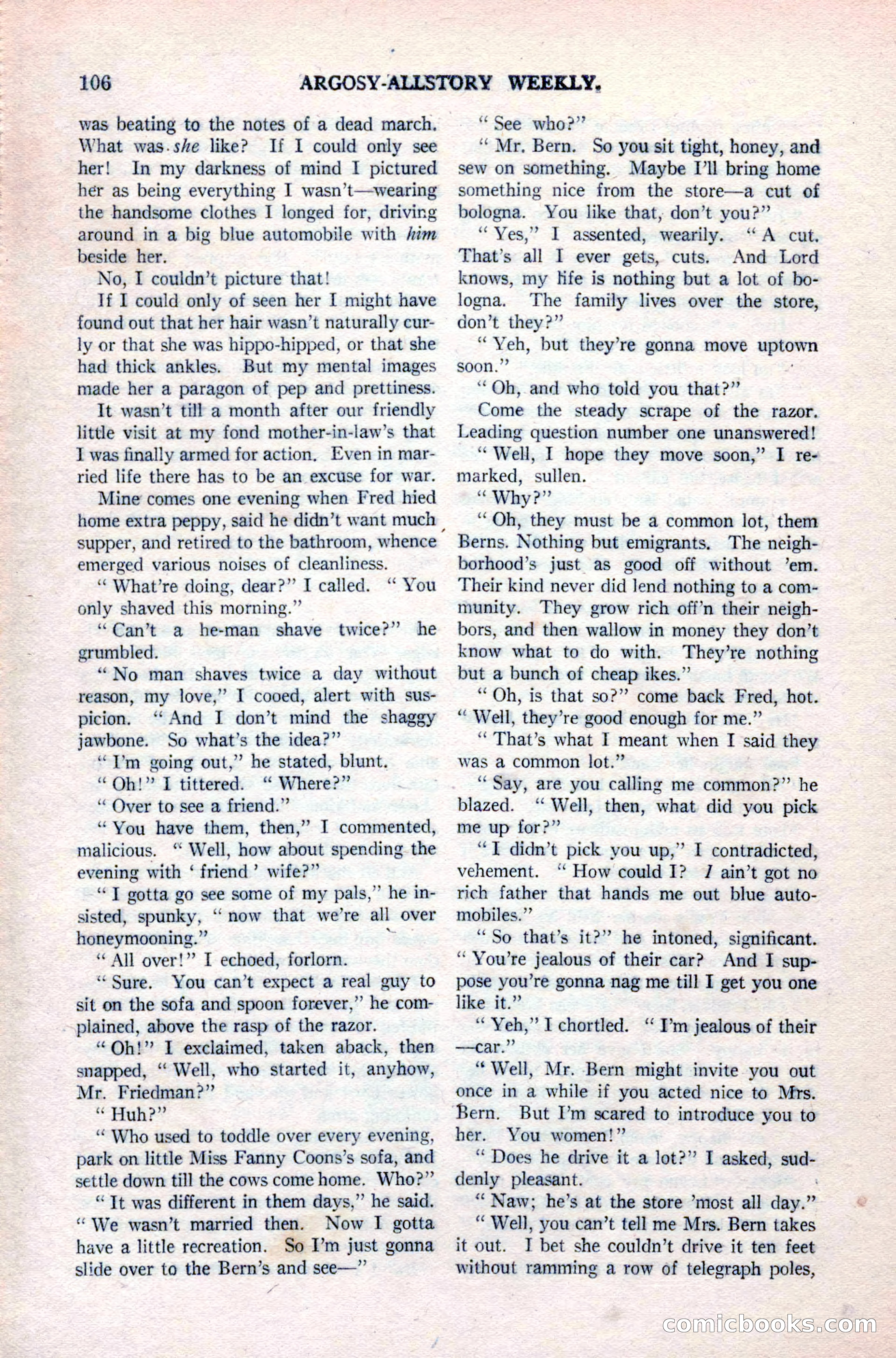 Argosy All-Story Weekly, April 24, 1926 — page 112 of 168