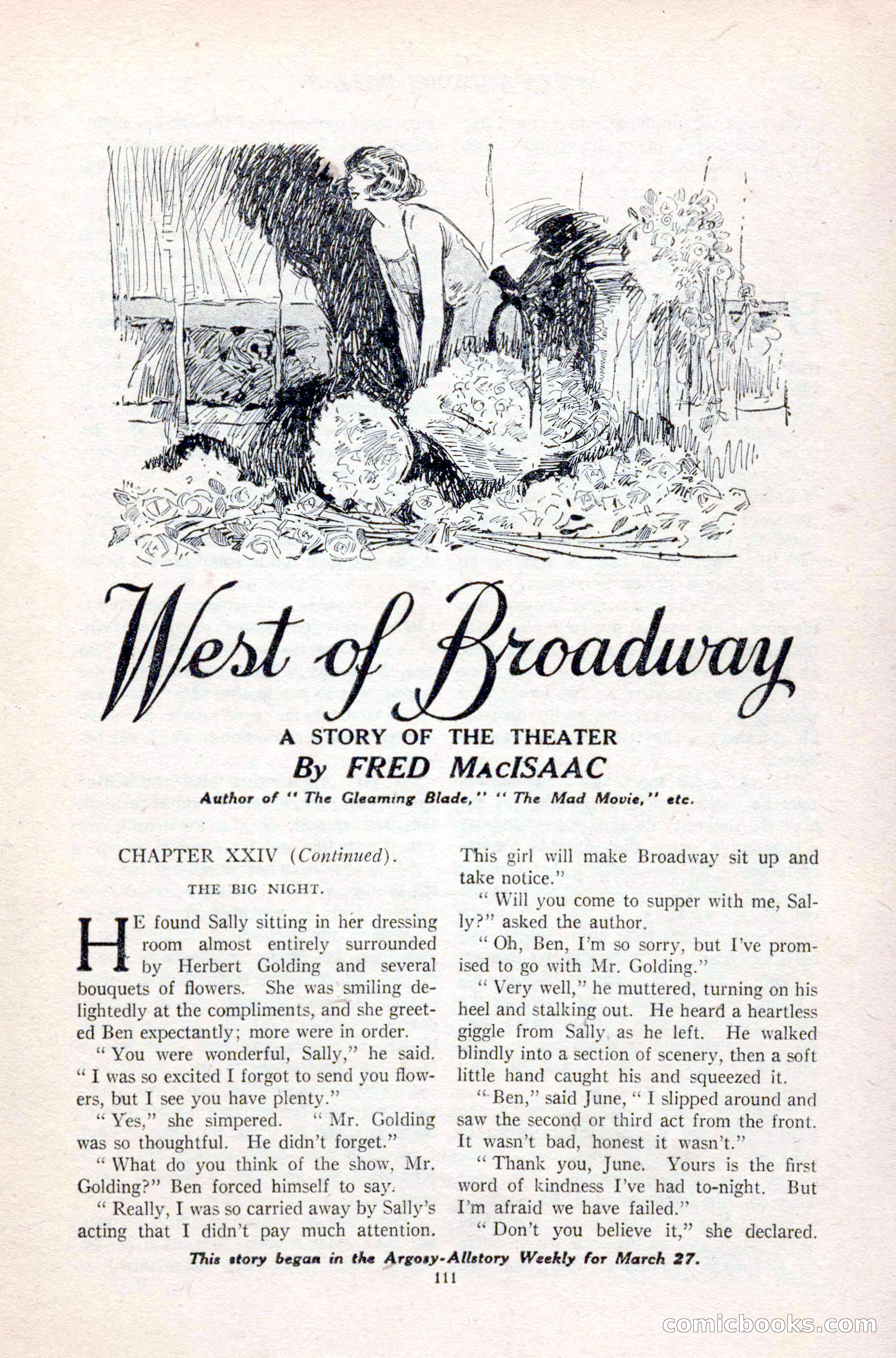 Argosy All-Story Weekly, April 24, 1926 — page 117 of 168