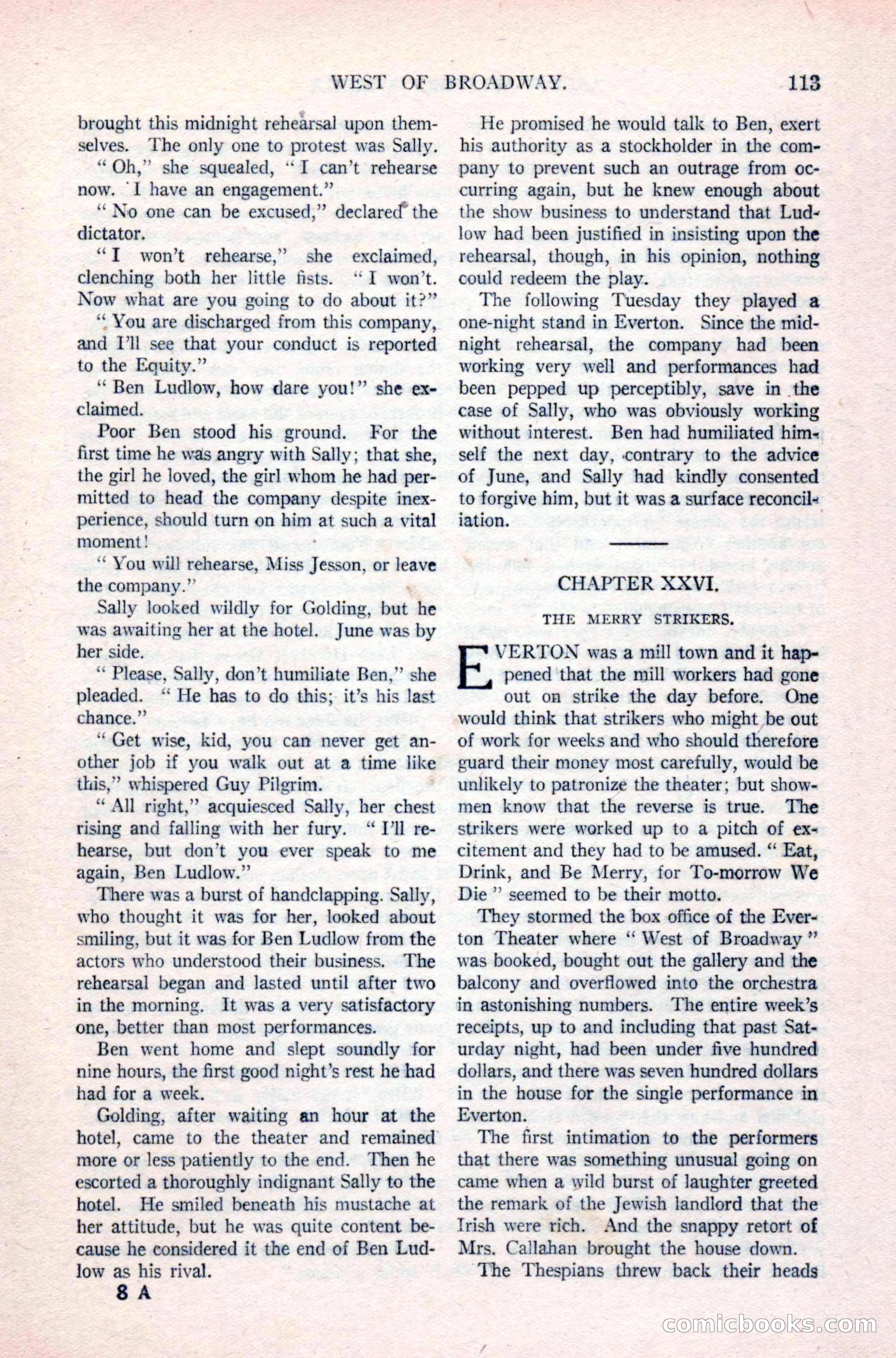 Argosy All-Story Weekly, April 24, 1926 — page 119 of 168
