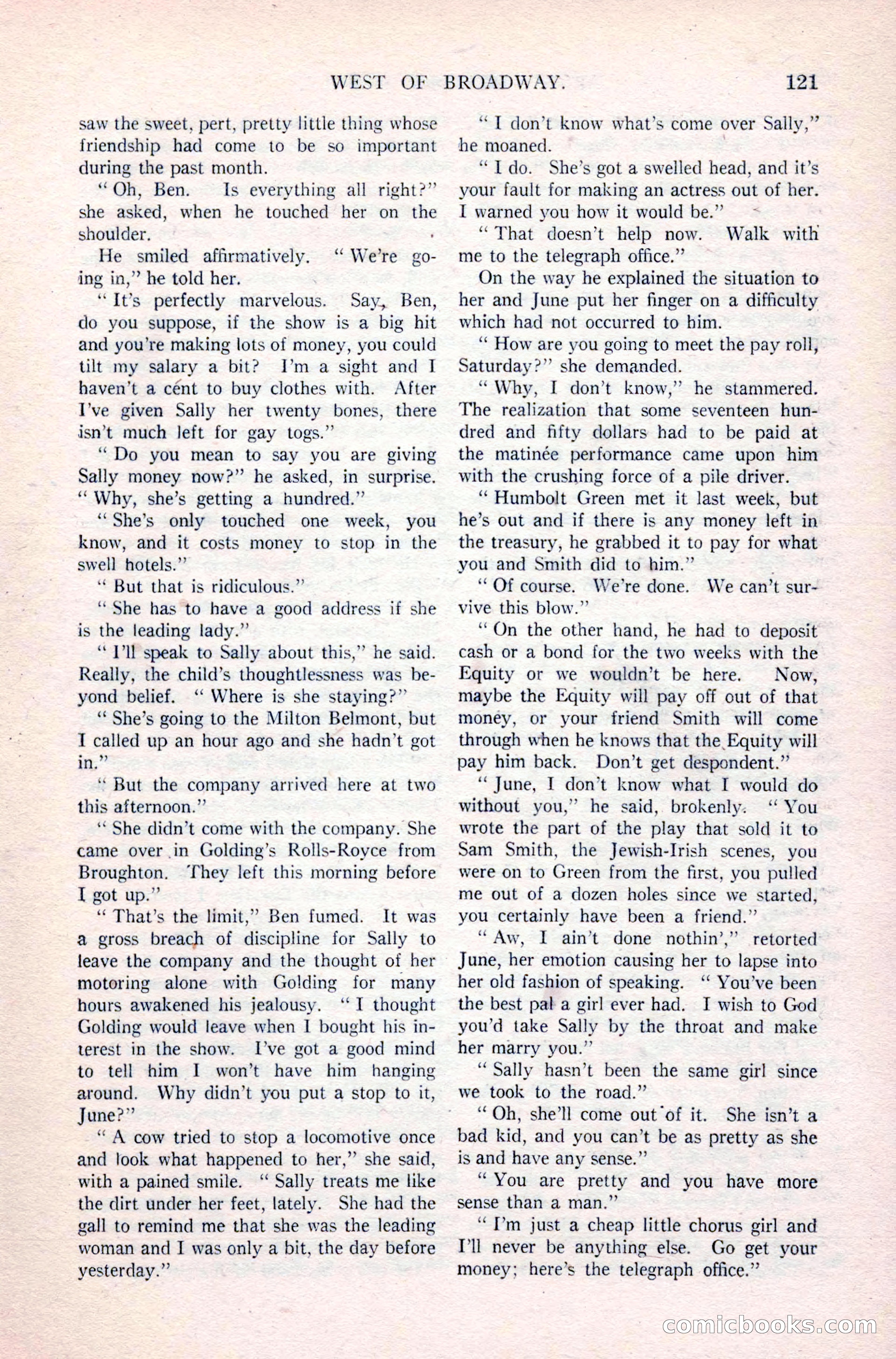 Argosy All-Story Weekly, April 24, 1926 — page 127 of 168