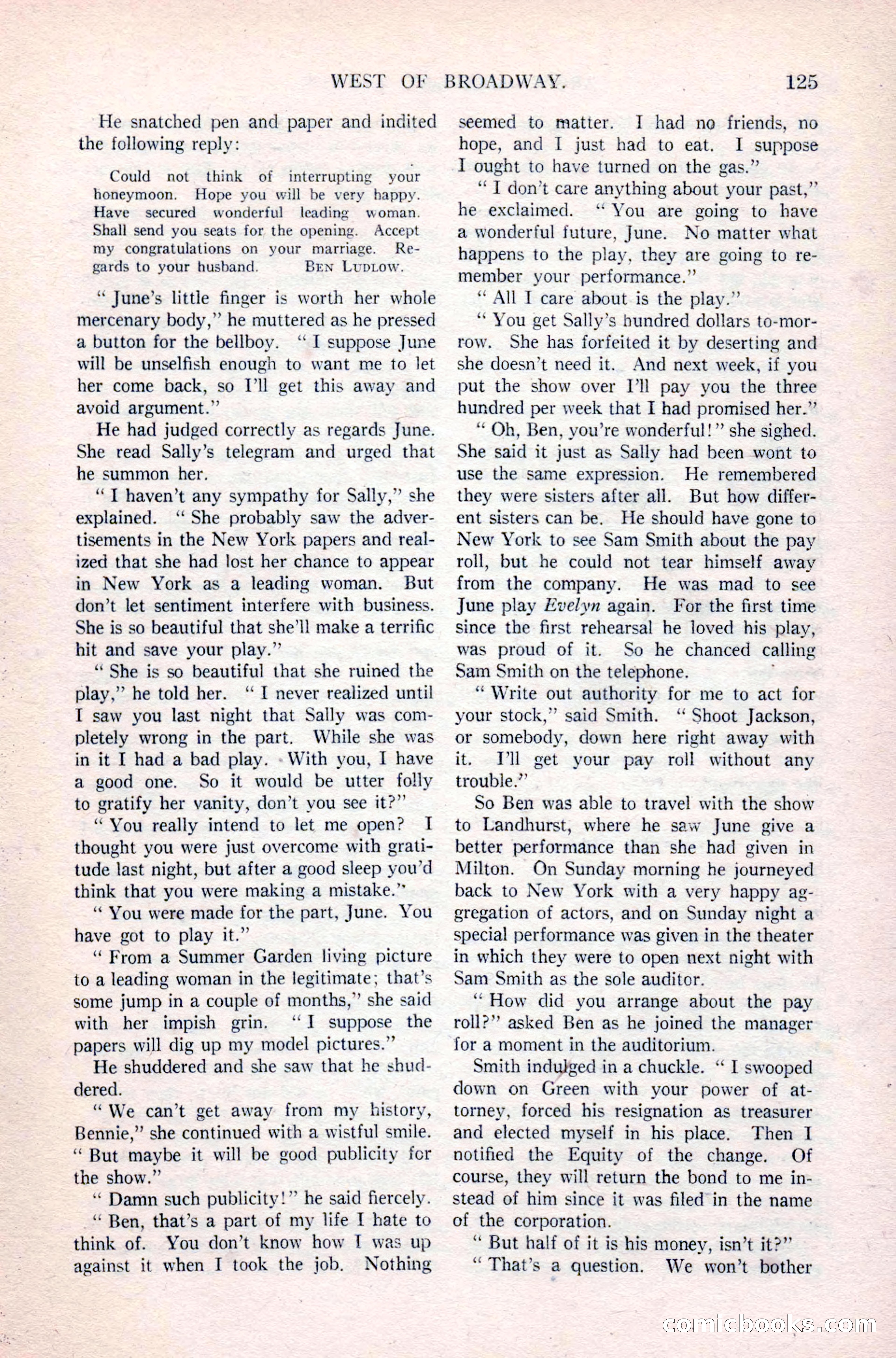 Argosy All-Story Weekly, April 24, 1926 — page 131 of 168