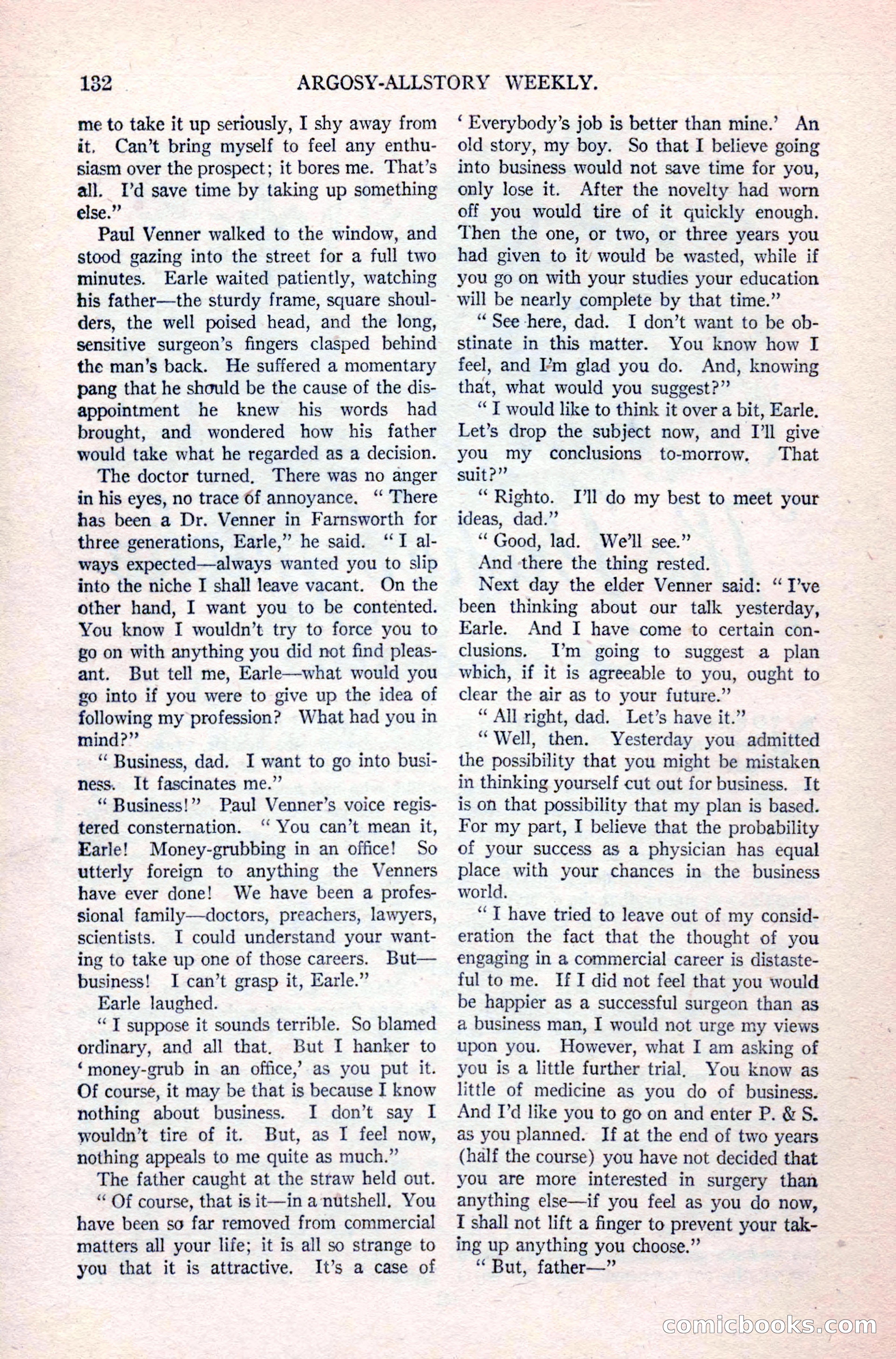 Argosy All-Story Weekly, April 24, 1926 — page 138 of 168