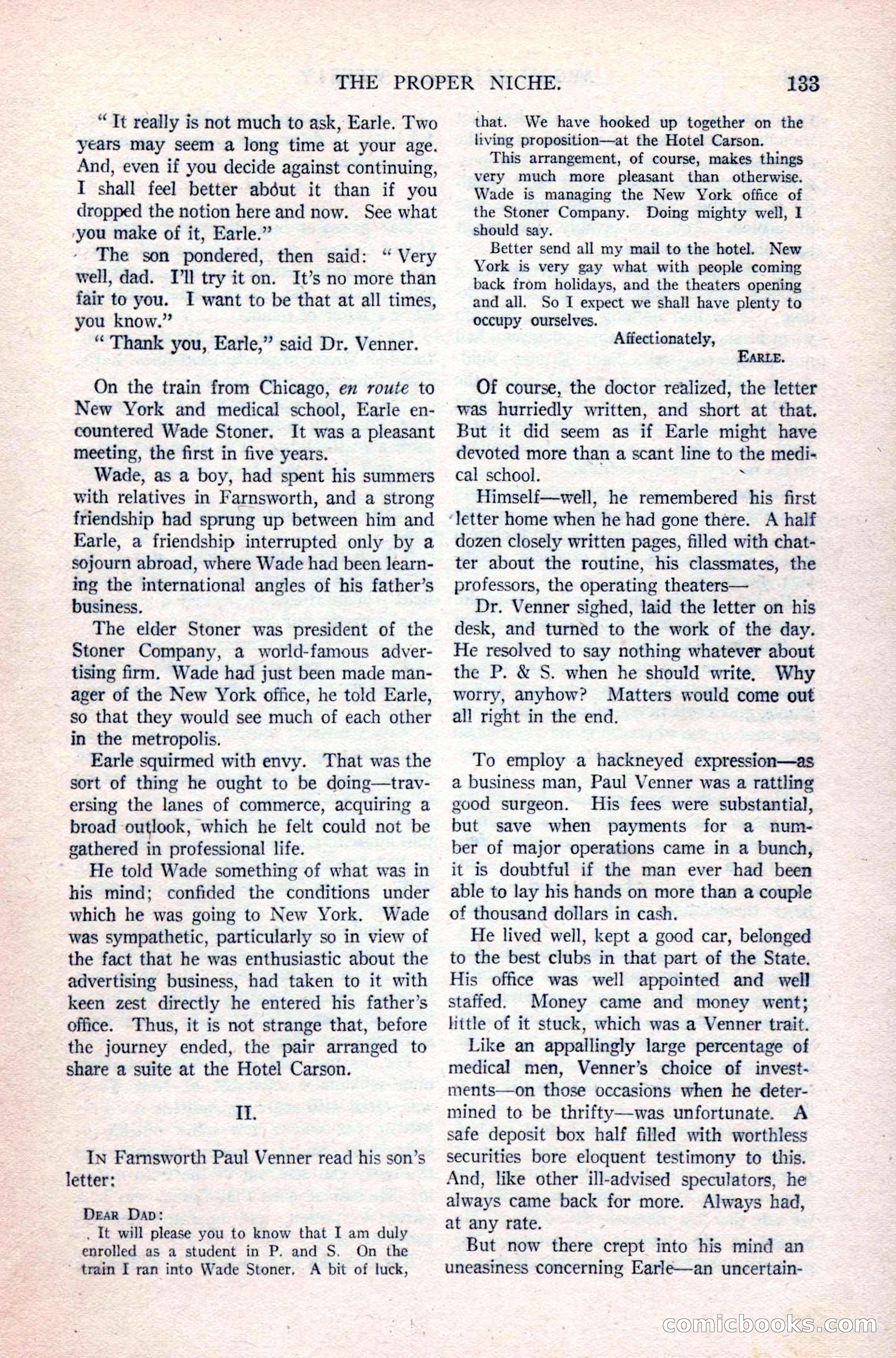 Argosy All-Story Weekly, April 24, 1926 — page 139 of 168