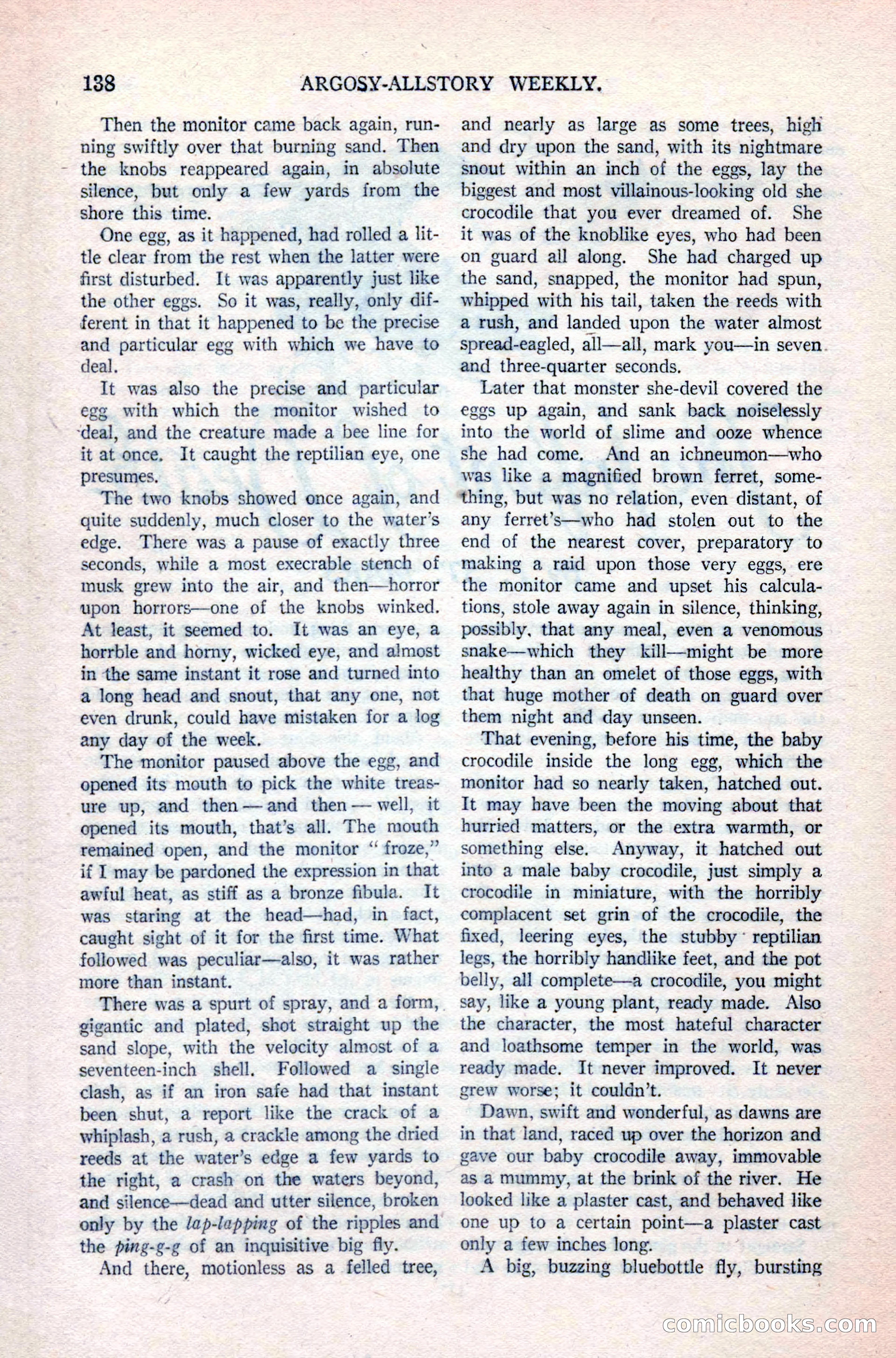 Argosy All-Story Weekly, April 24, 1926 — page 144 of 168
