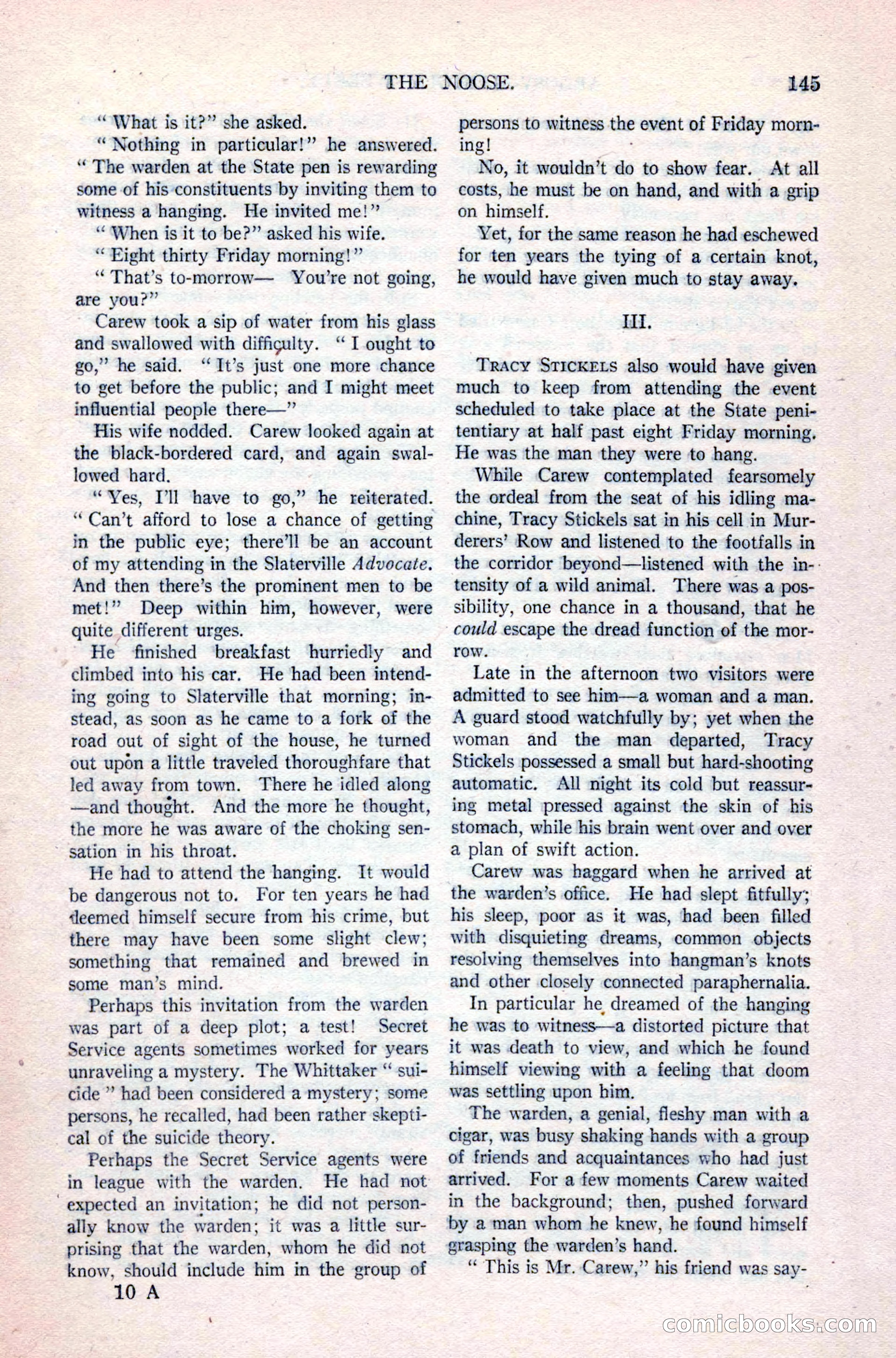 Argosy All-Story Weekly, April 24, 1926 — page 151 of 168