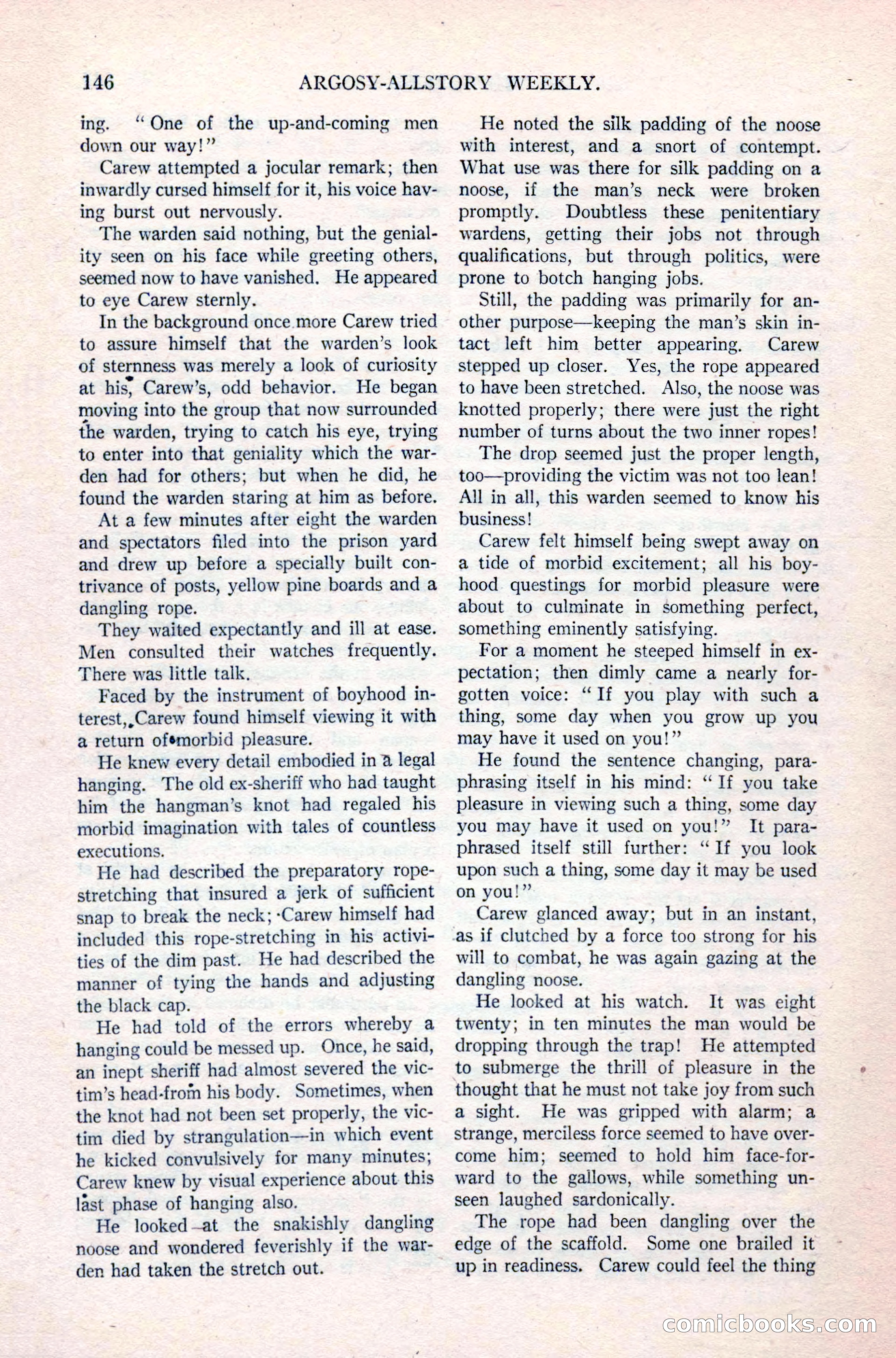 Argosy All-Story Weekly, April 24, 1926 — page 152 of 168