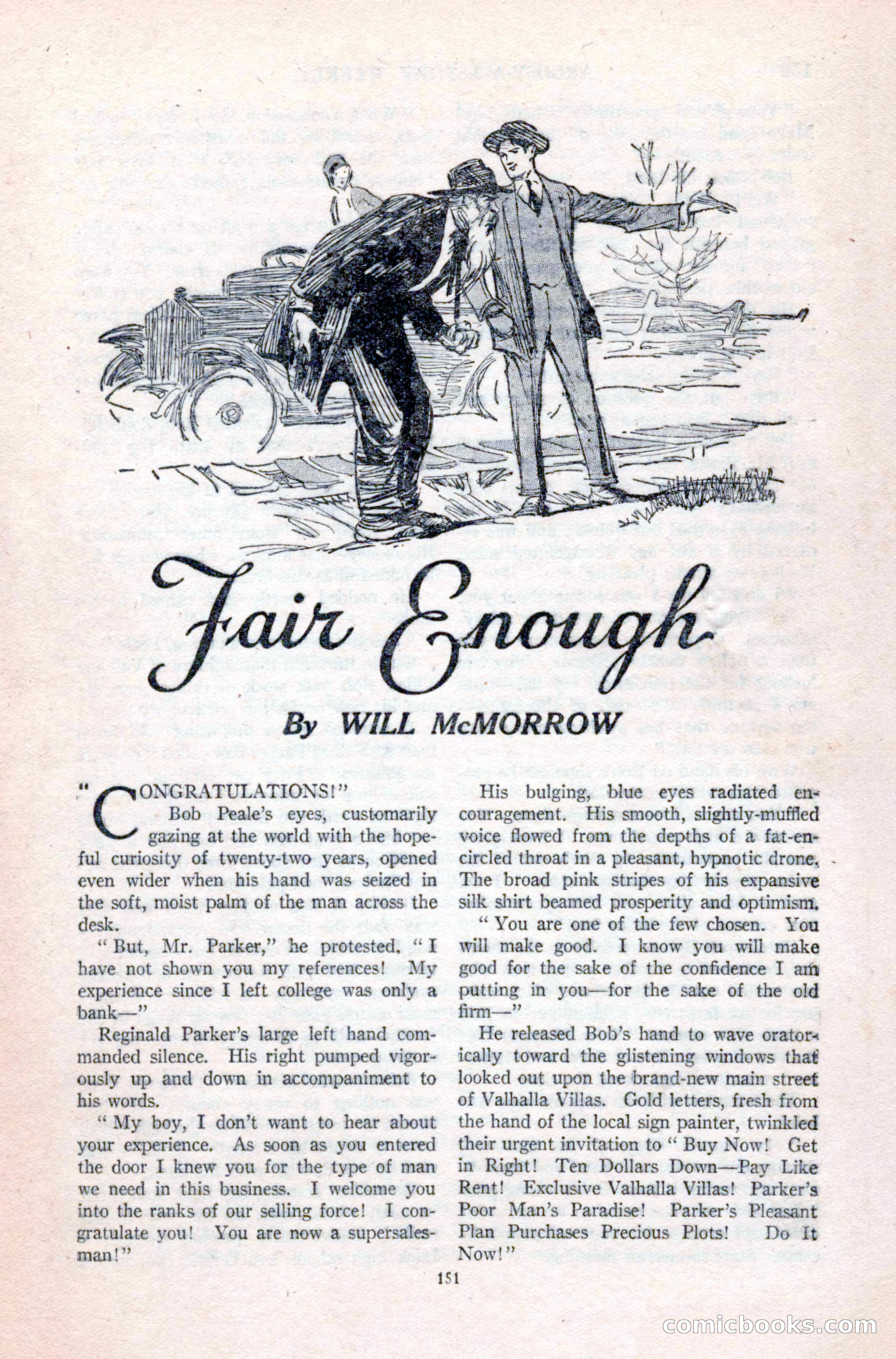 Argosy All-Story Weekly, April 24, 1926 — page 157 of 168