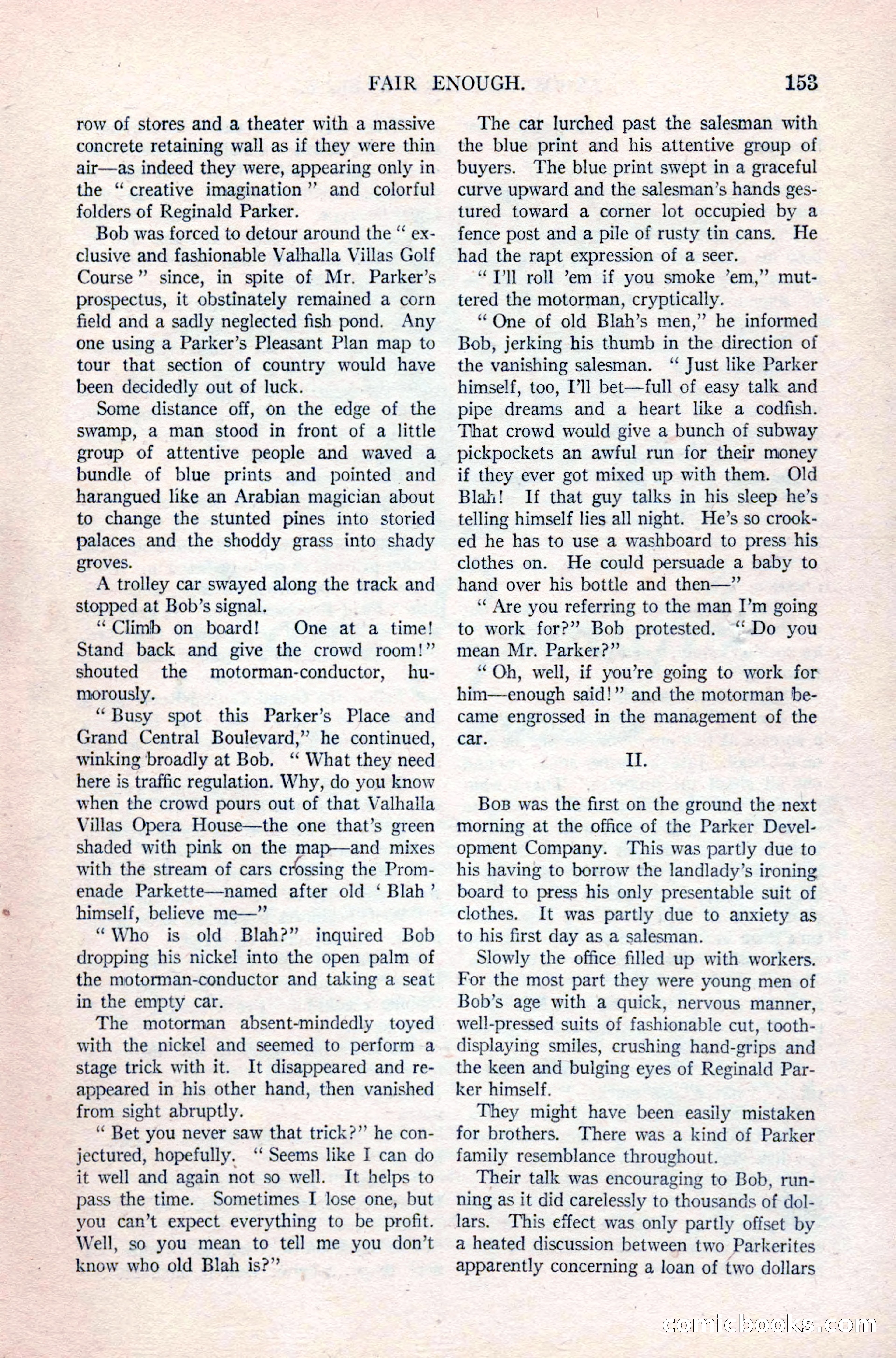 Argosy All-Story Weekly, April 24, 1926 — page 159 of 168