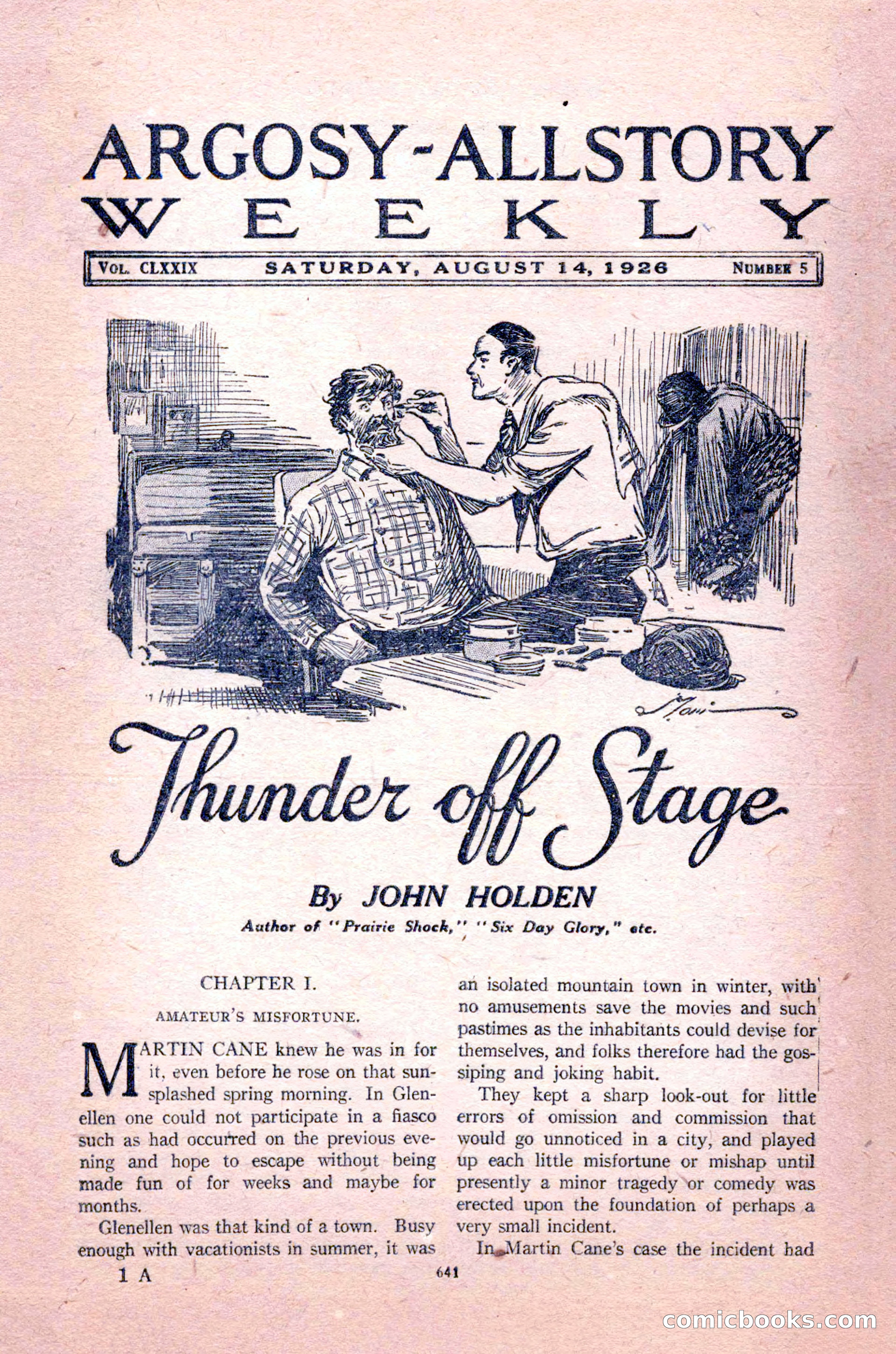 Argosy All-Story Weekly, August 14, 1926 — page 7 of 168