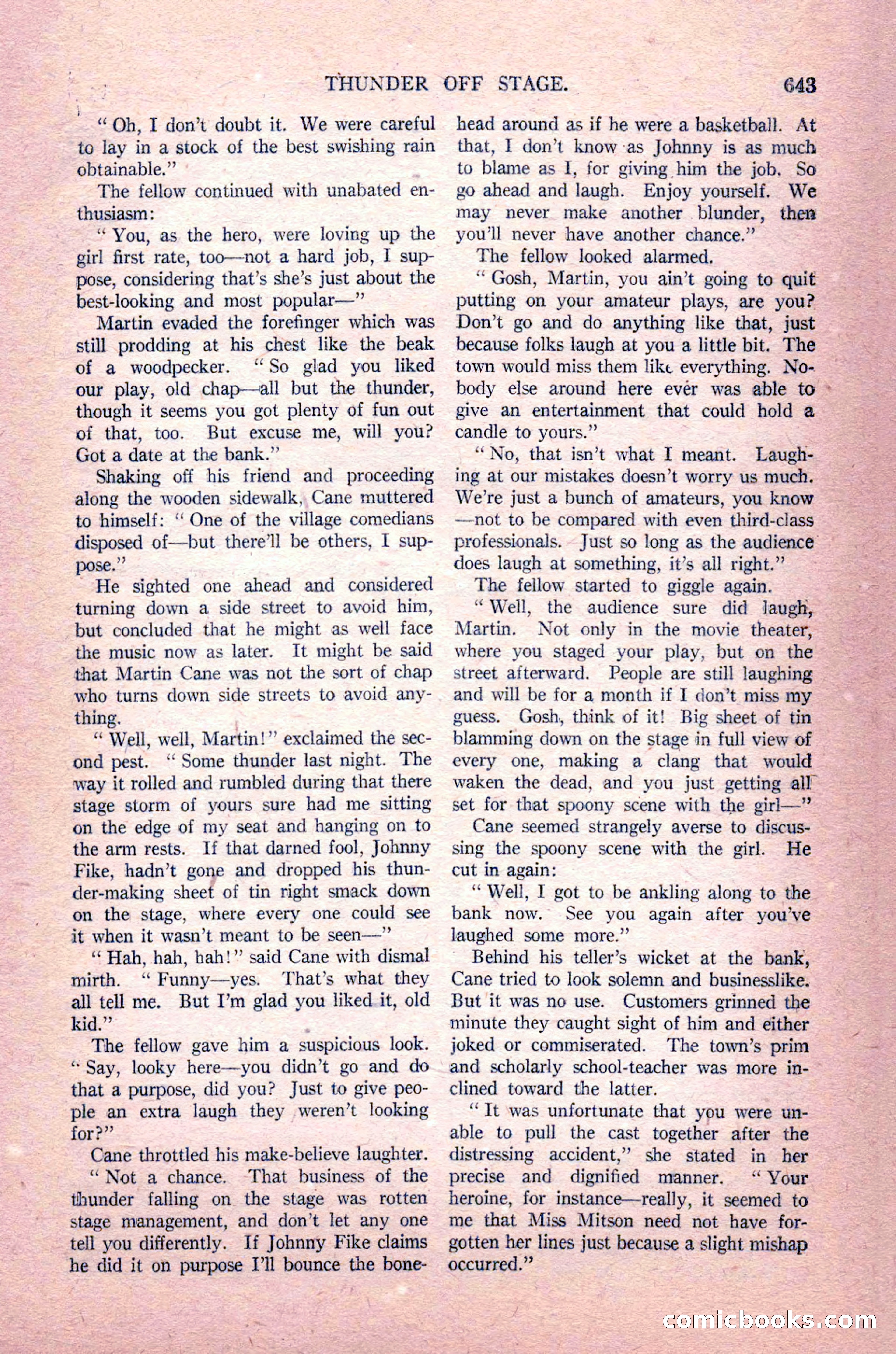 Argosy All-Story Weekly, August 14, 1926 — page 9 of 168