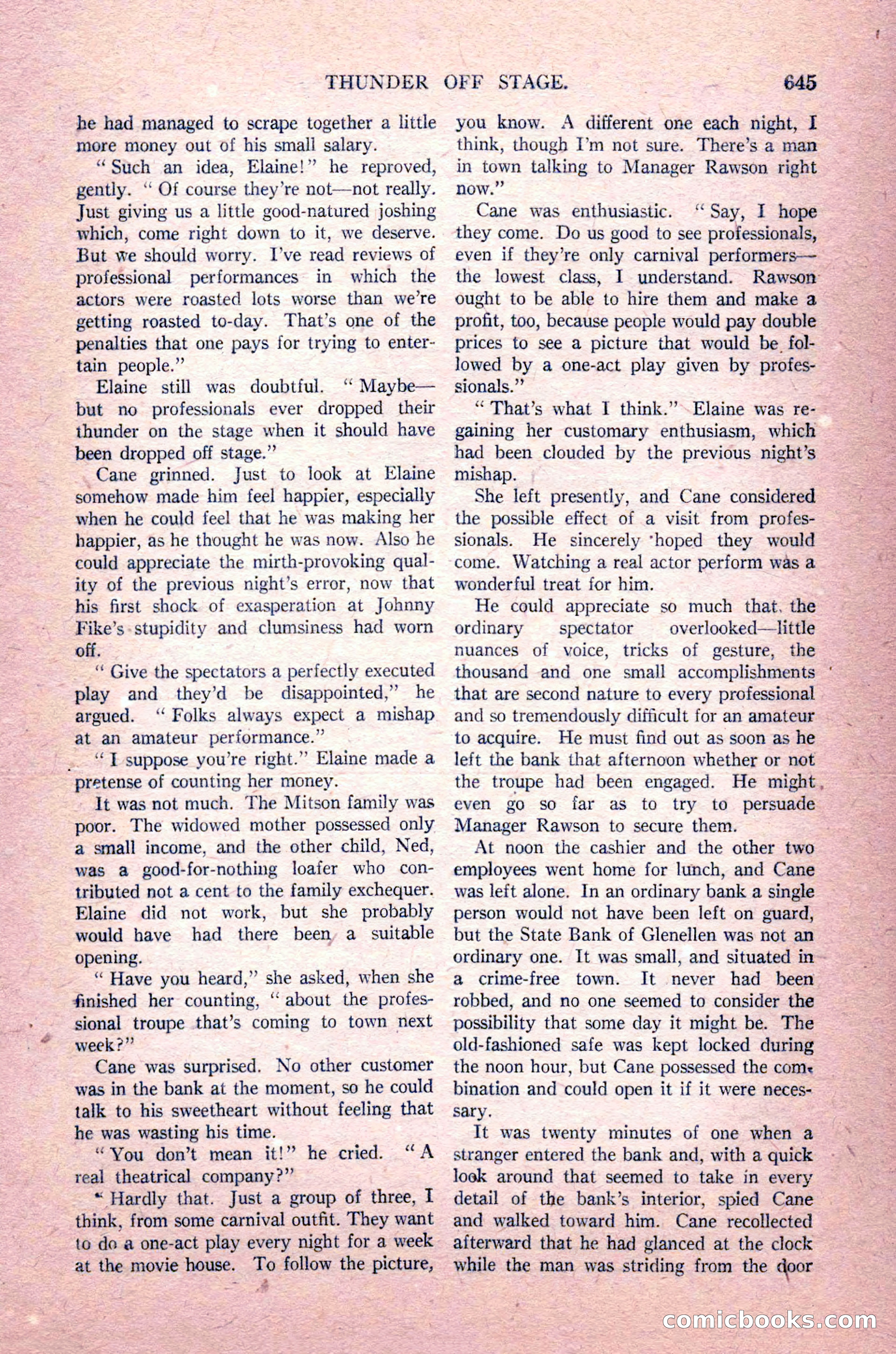 Argosy All-Story Weekly, August 14, 1926 — page 11 of 168