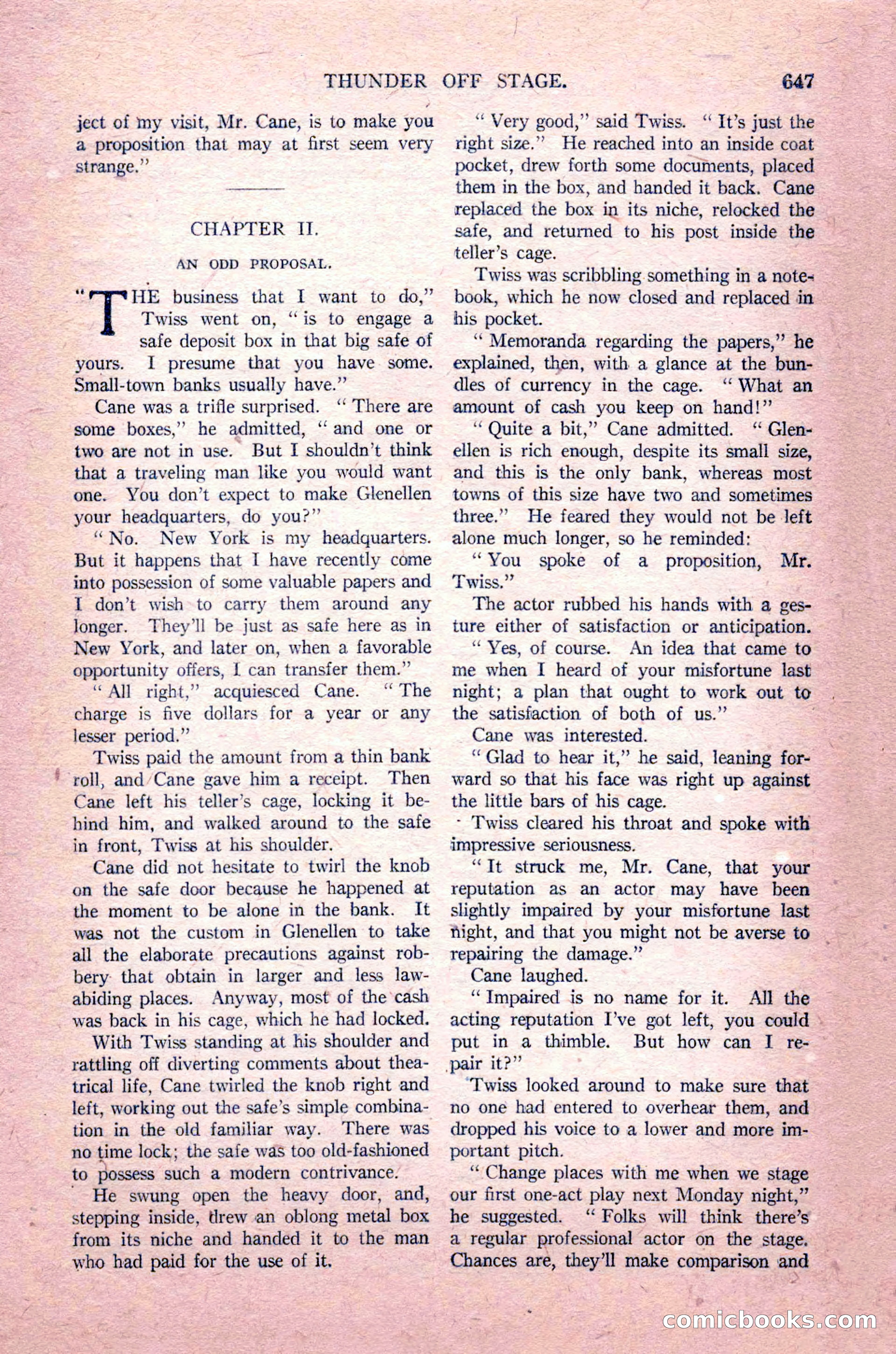 Argosy All-Story Weekly, August 14, 1926 — page 13 of 168