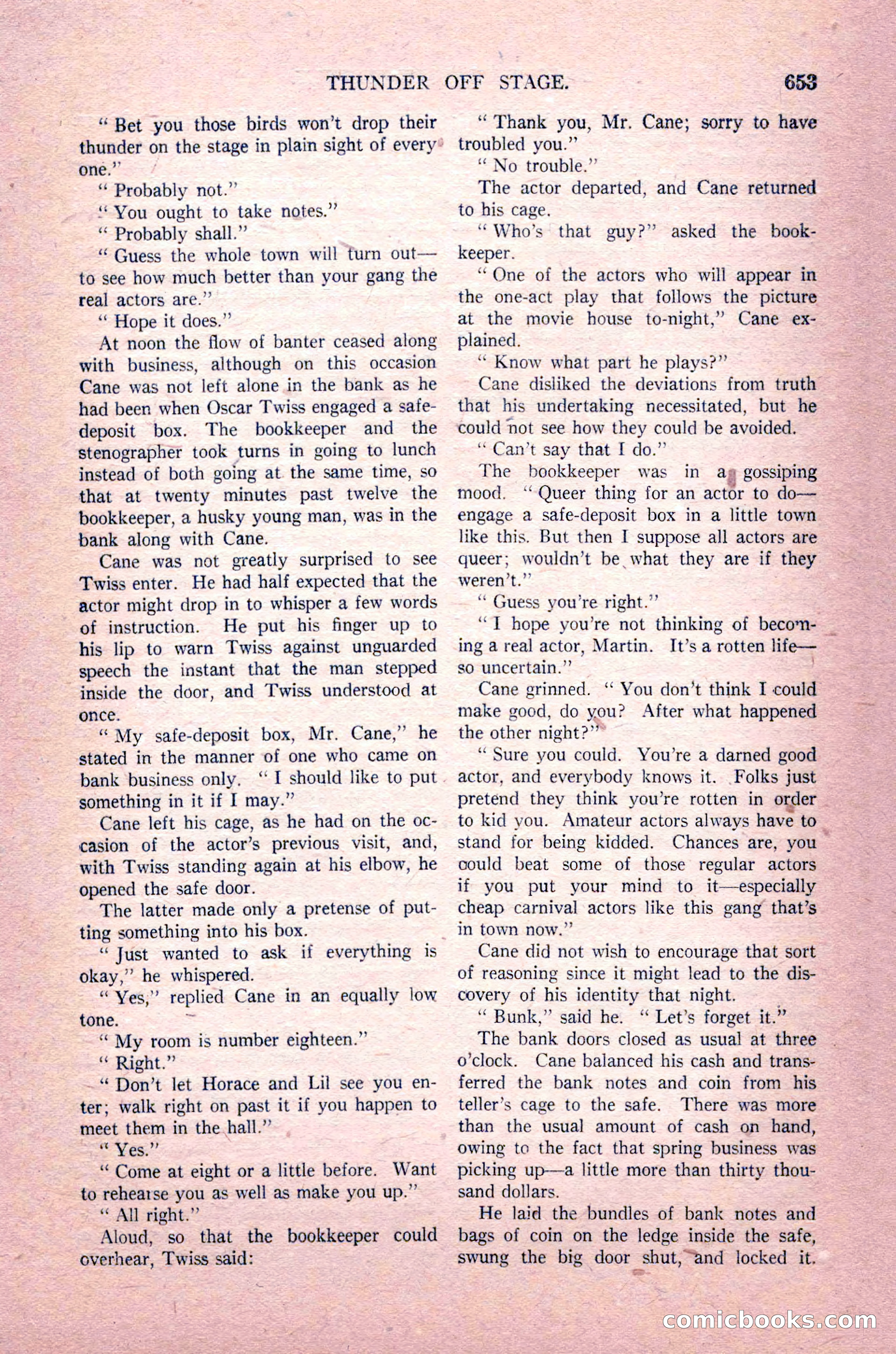Argosy All-Story Weekly, August 14, 1926 — page 19 of 168