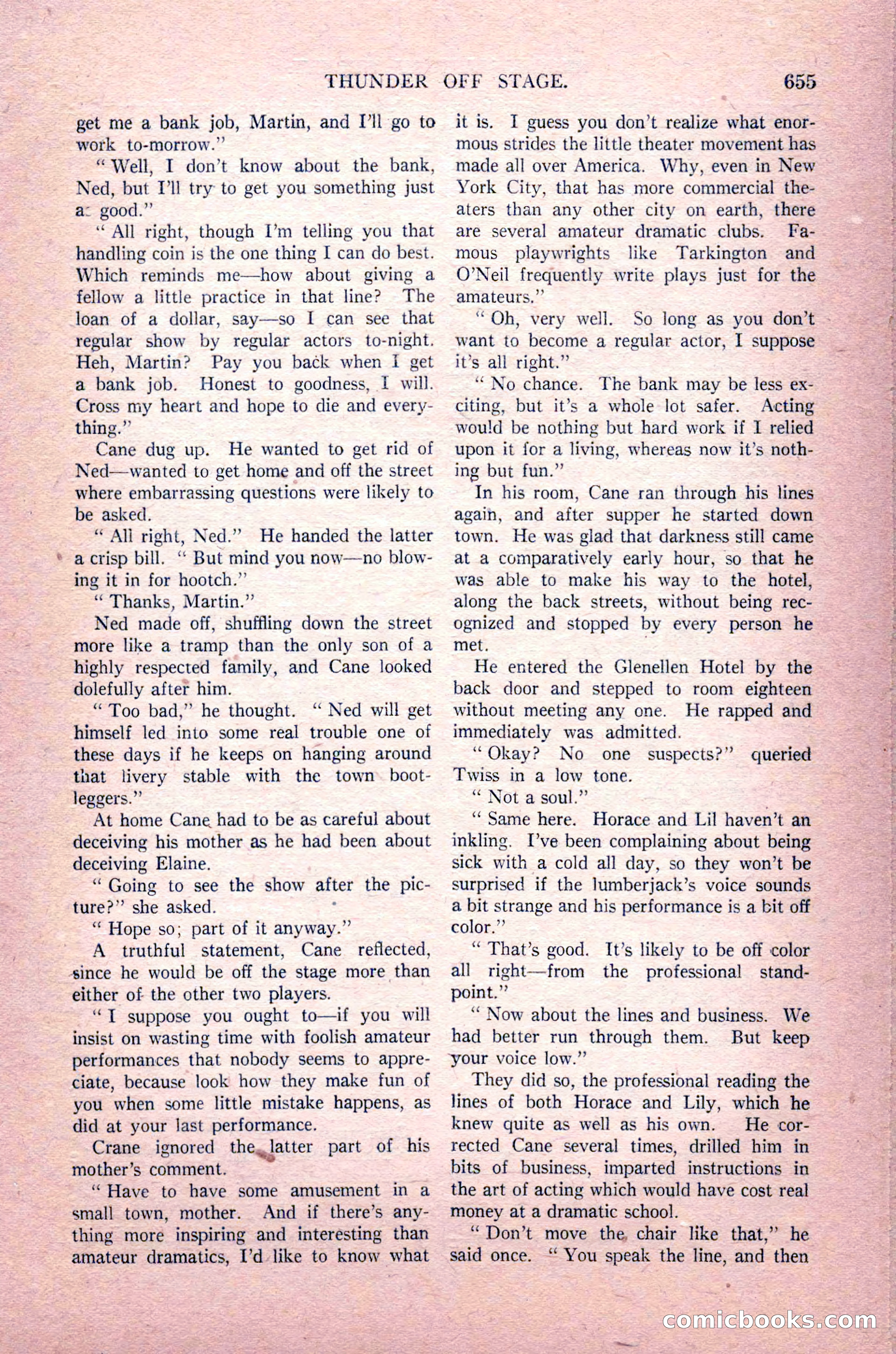 Argosy All-Story Weekly, August 14, 1926 — page 21 of 168