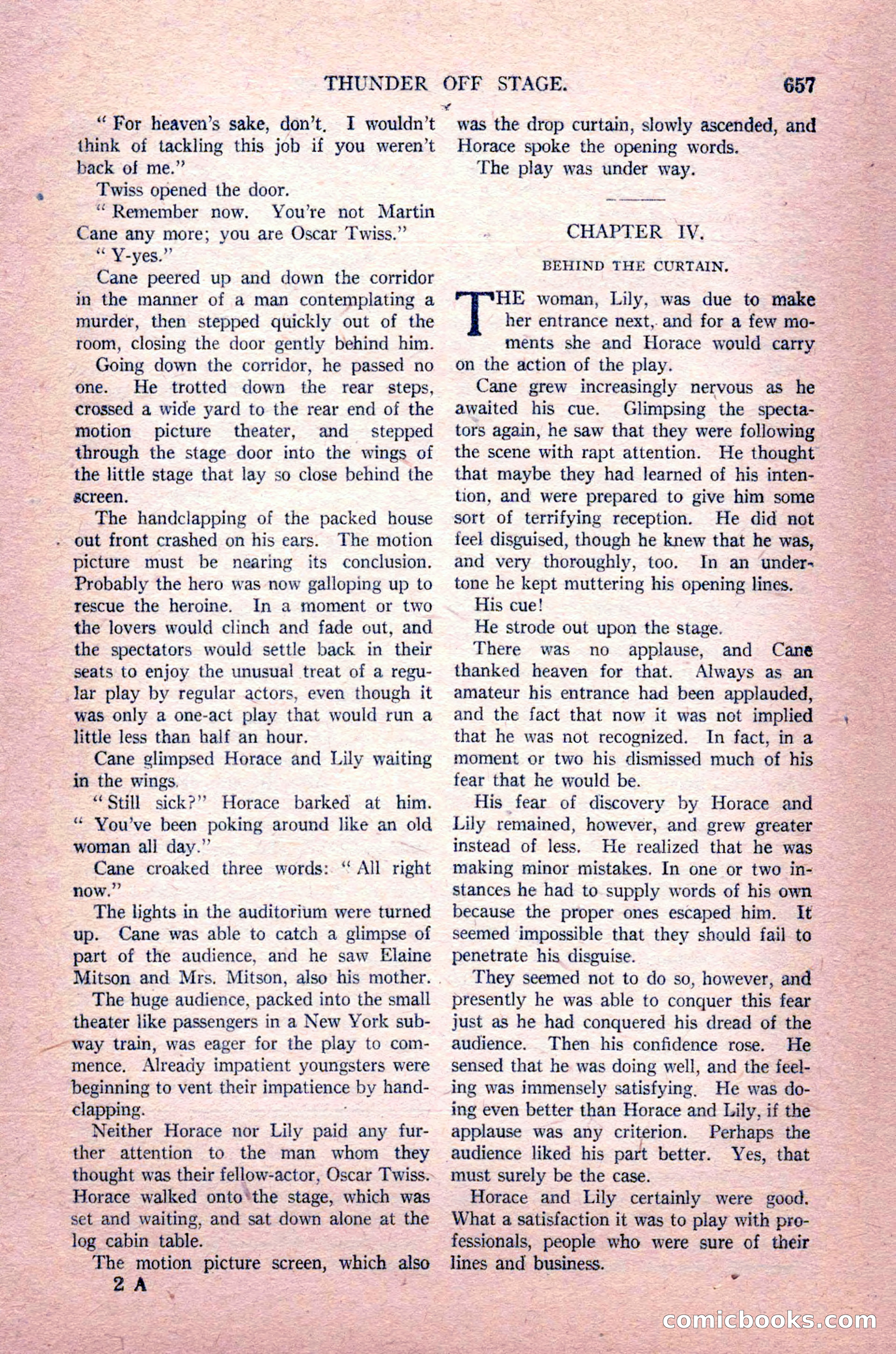 Argosy All-Story Weekly, August 14, 1926 — page 23 of 168