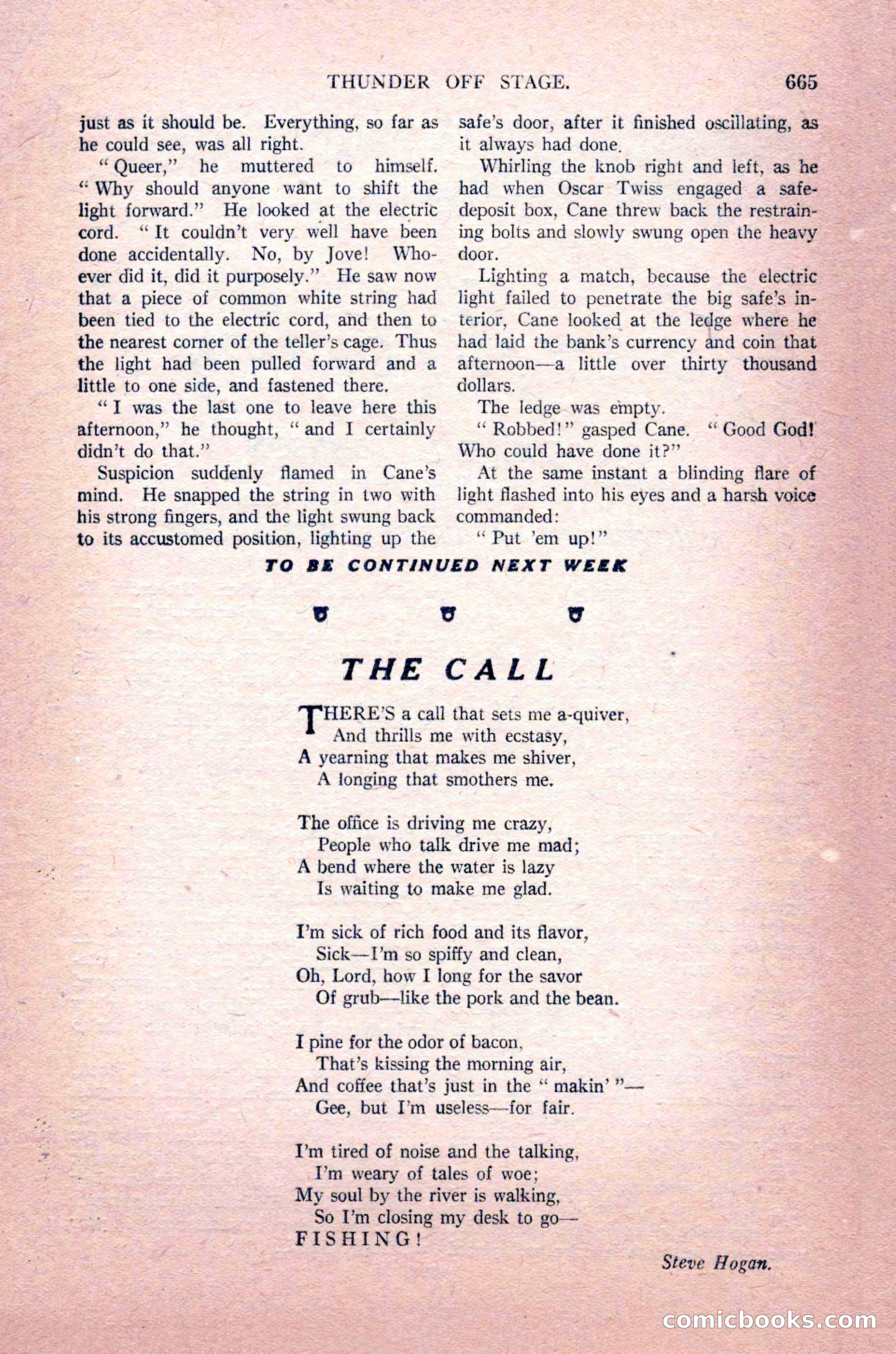 Argosy All-Story Weekly, August 14, 1926 — page 31 of 168