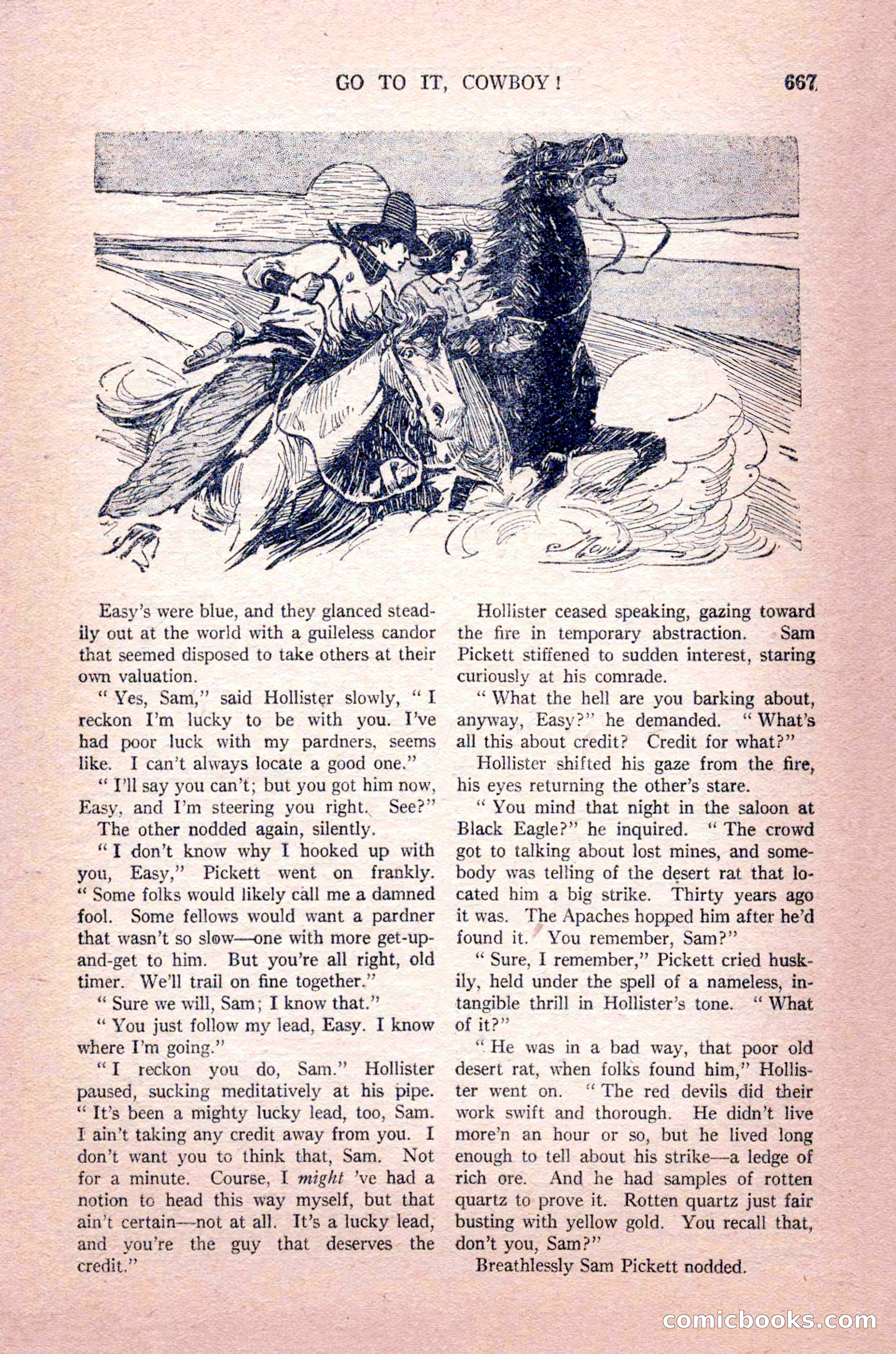 Argosy All-Story Weekly, August 14, 1926 — page 33 of 168