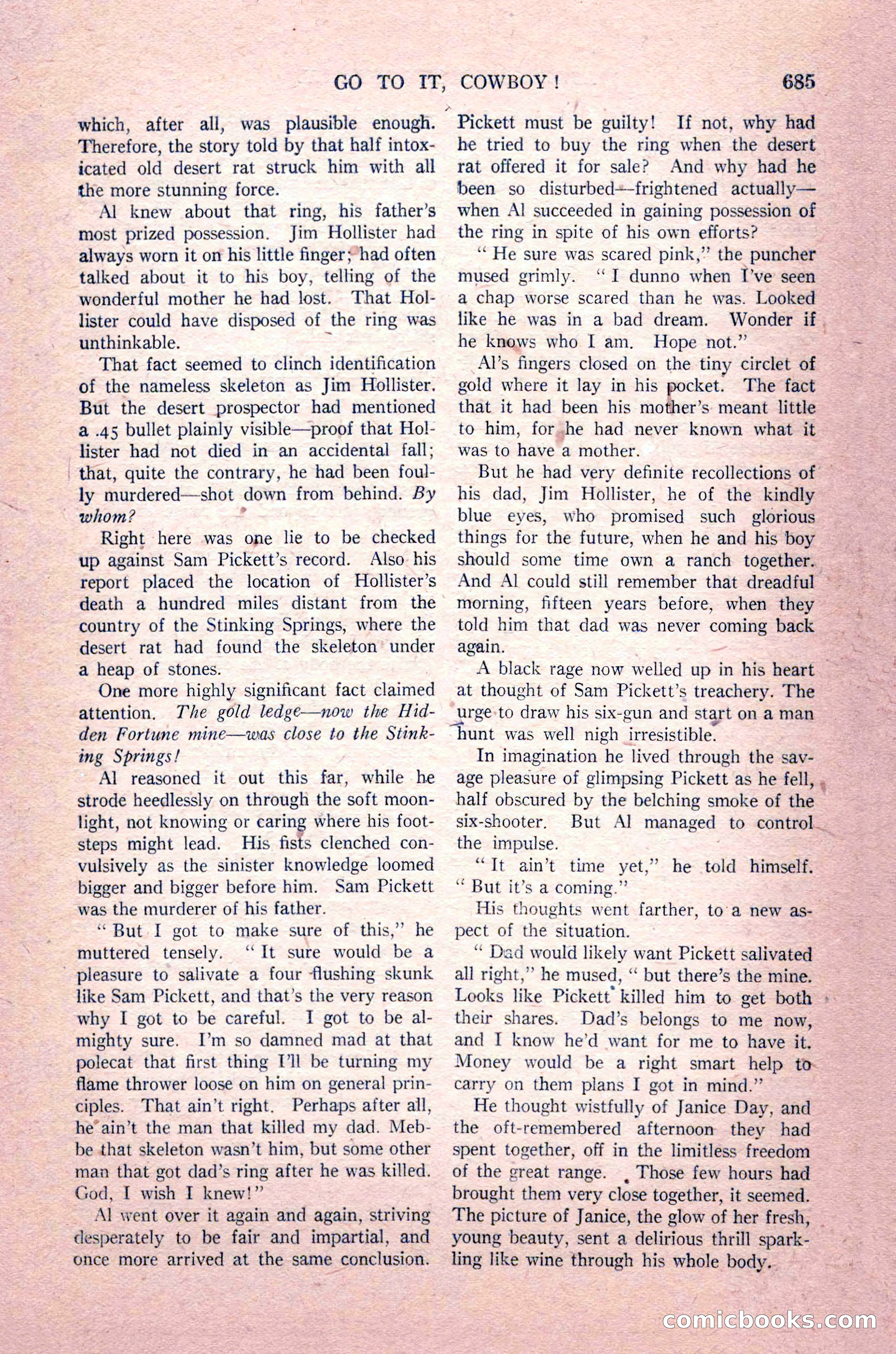 Argosy All-Story Weekly, August 14, 1926 — page 51 of 168