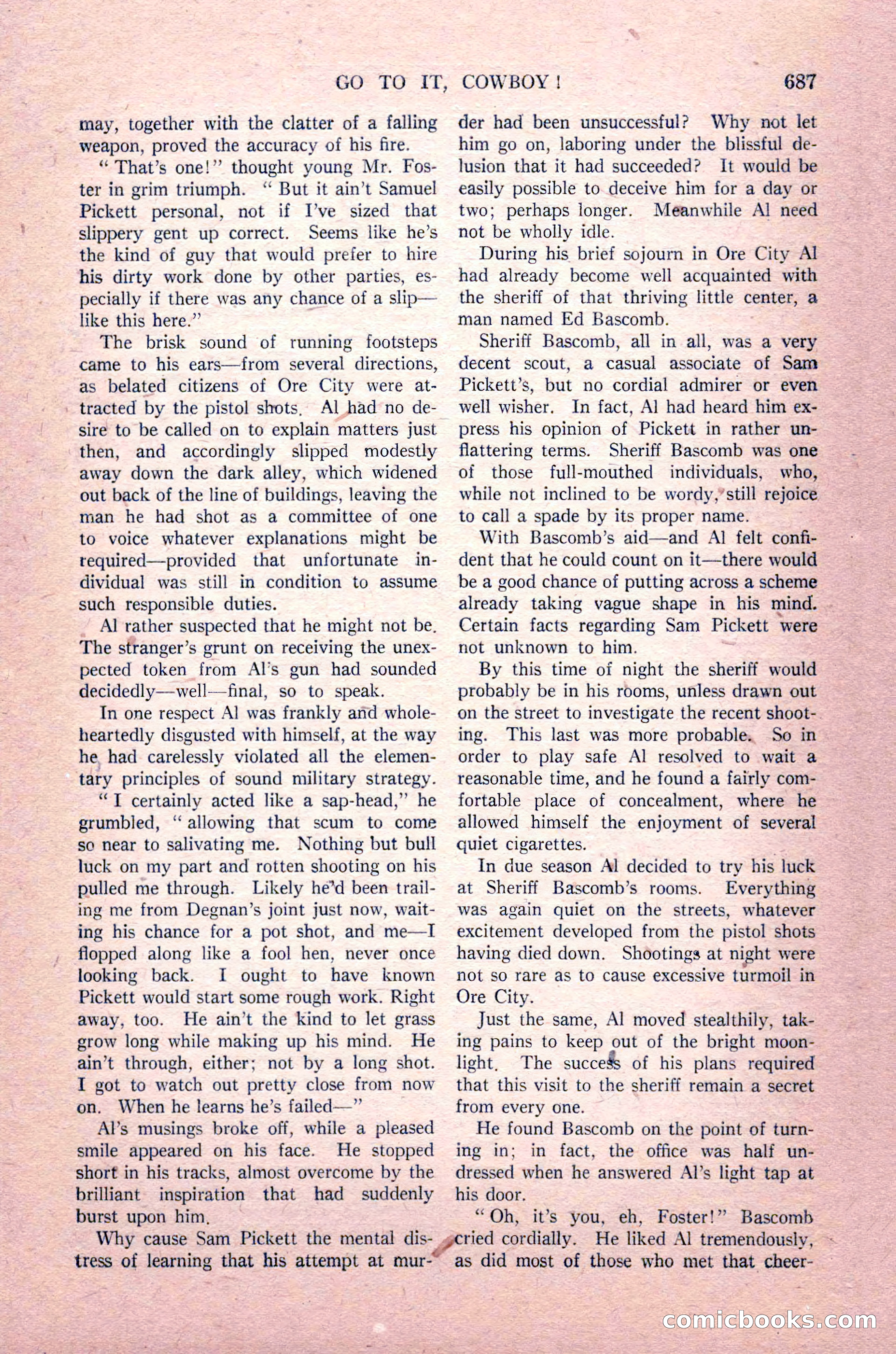 Argosy All-Story Weekly, August 14, 1926 — page 53 of 168