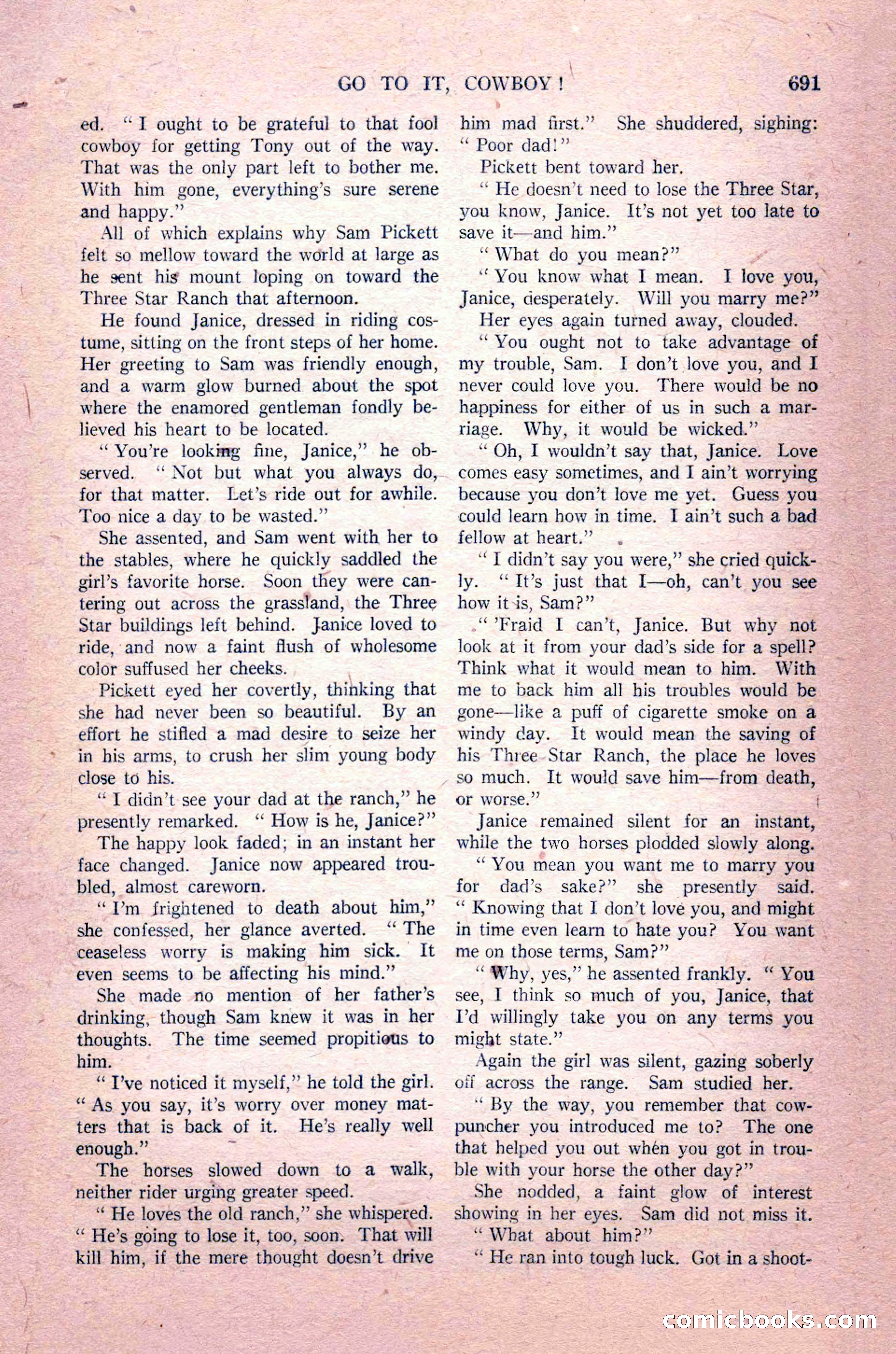 Argosy All-Story Weekly, August 14, 1926 — page 57 of 168