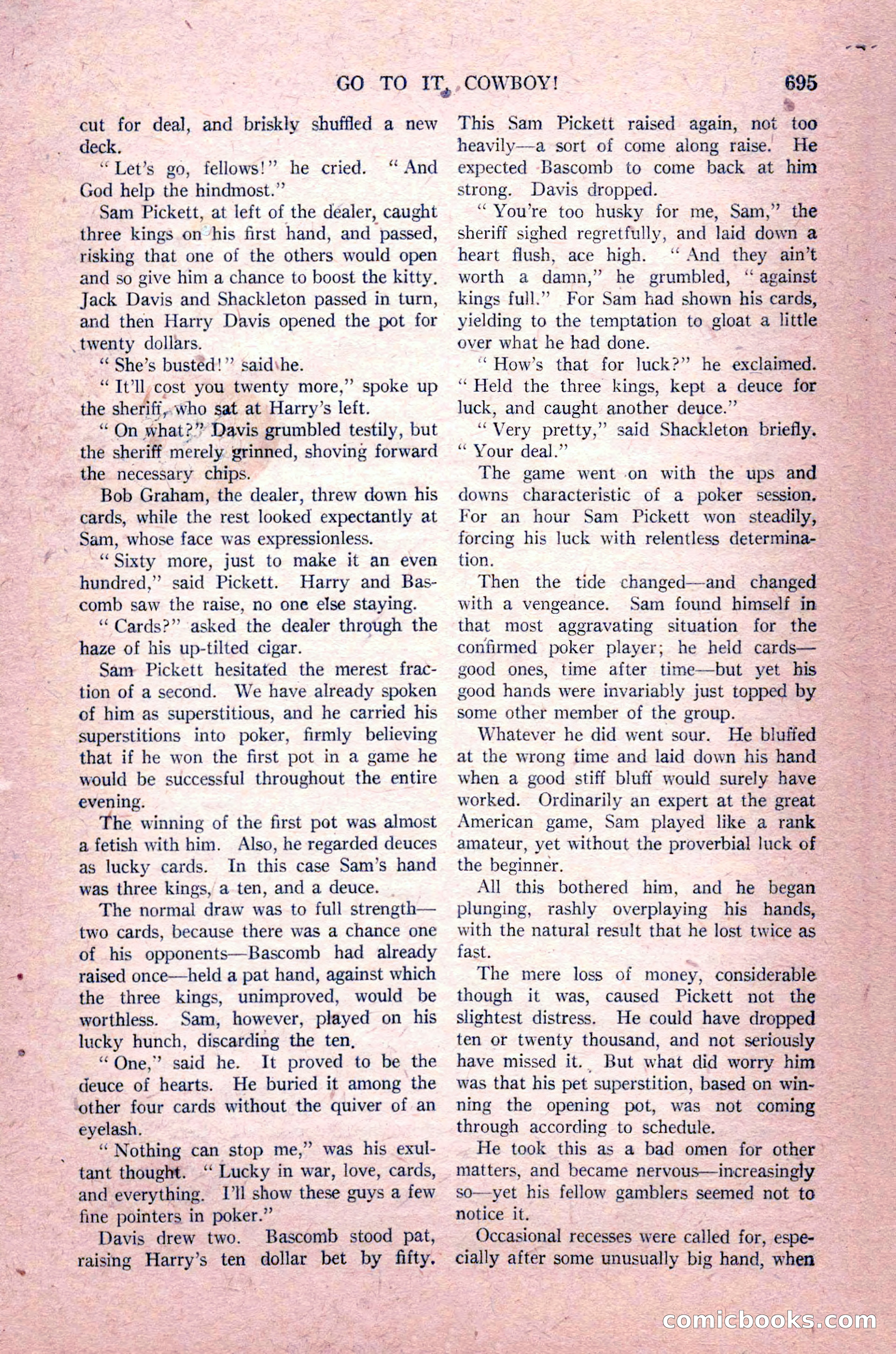 Argosy All-Story Weekly, August 14, 1926 — page 61 of 168