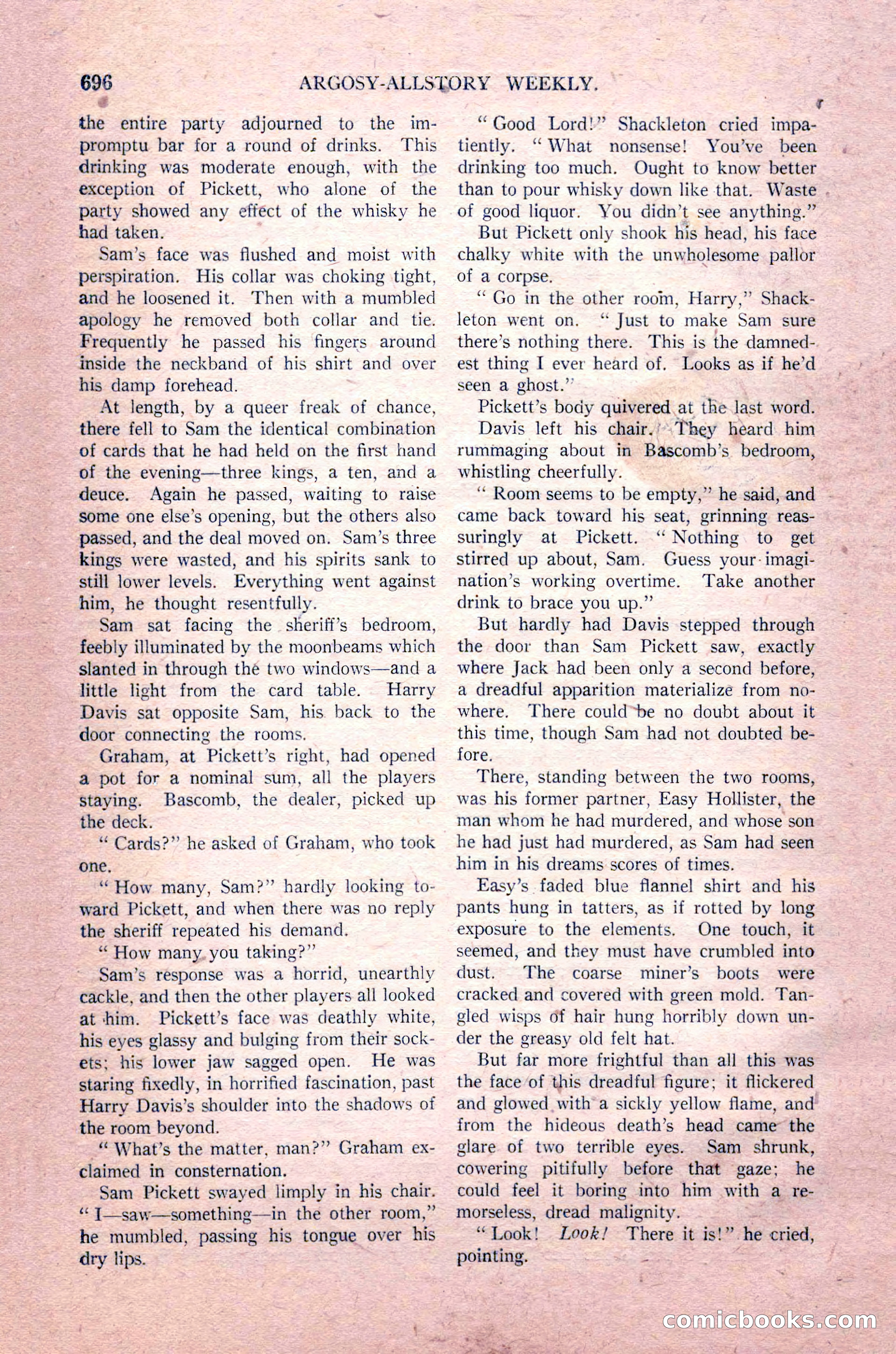 Argosy All-Story Weekly, August 14, 1926 — page 62 of 168
