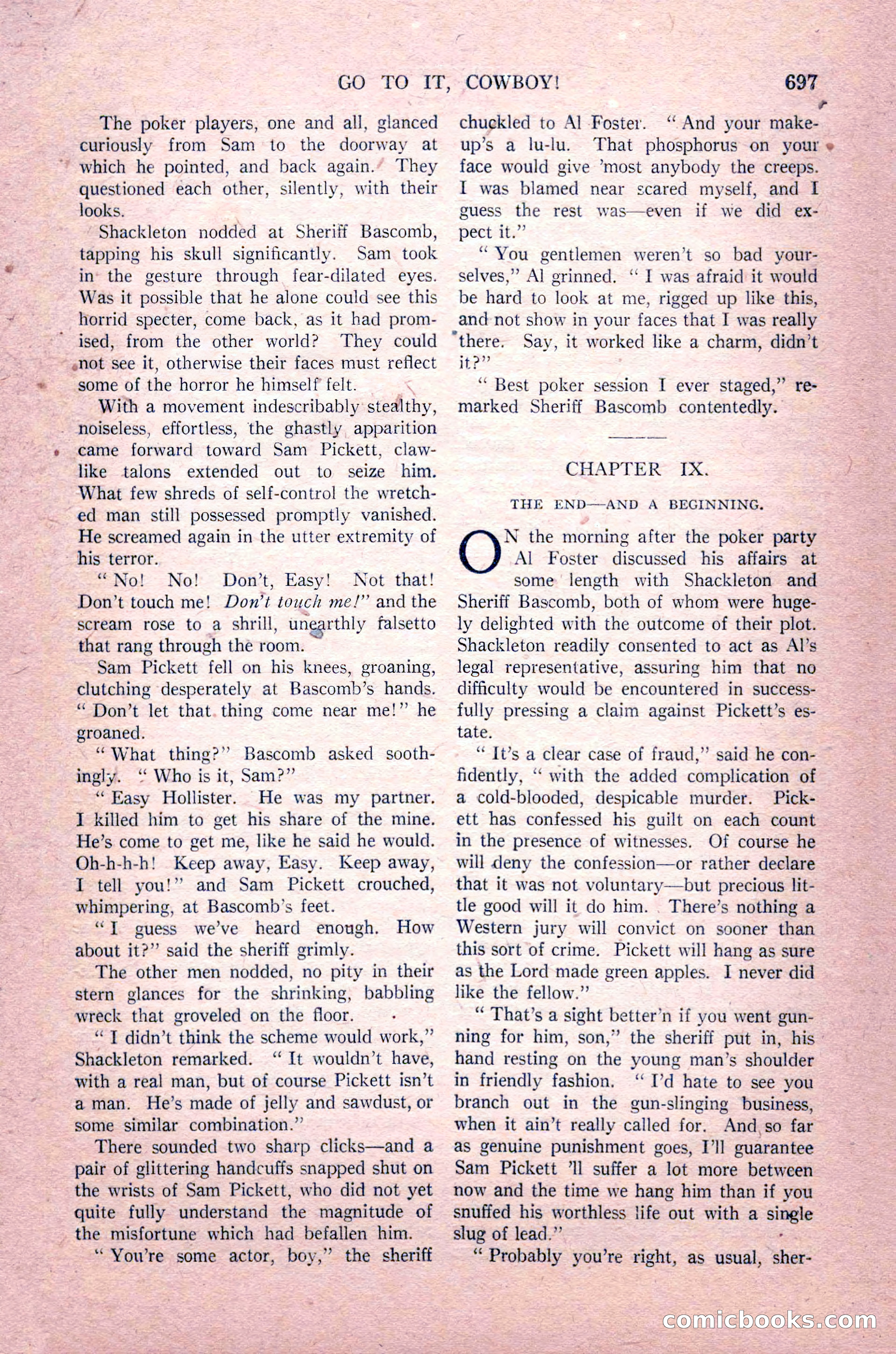Argosy All-Story Weekly, August 14, 1926 — page 63 of 168