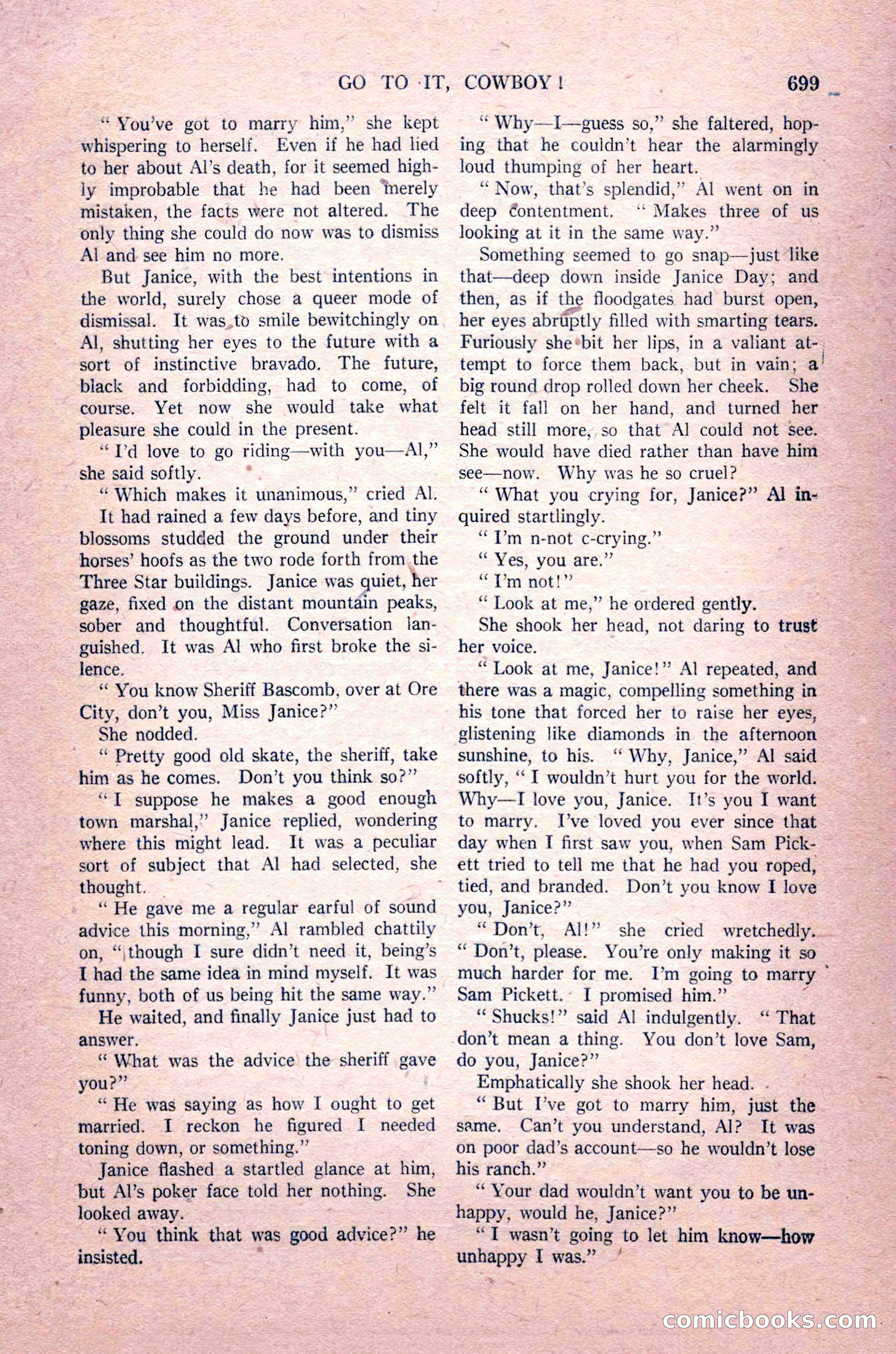 Argosy All-Story Weekly, August 14, 1926 — page 65 of 168