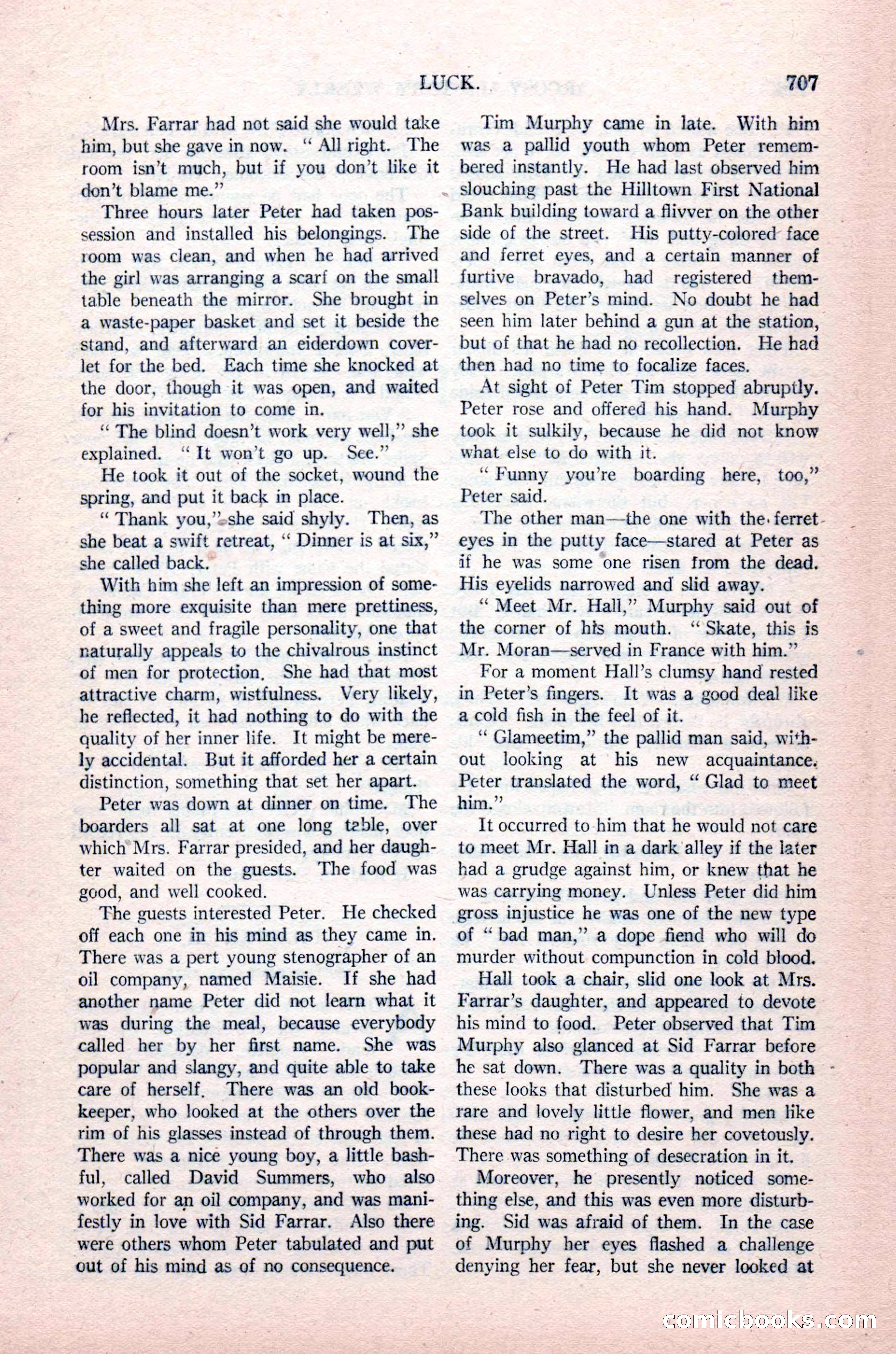 Argosy All-Story Weekly, August 14, 1926 — page 73 of 168
