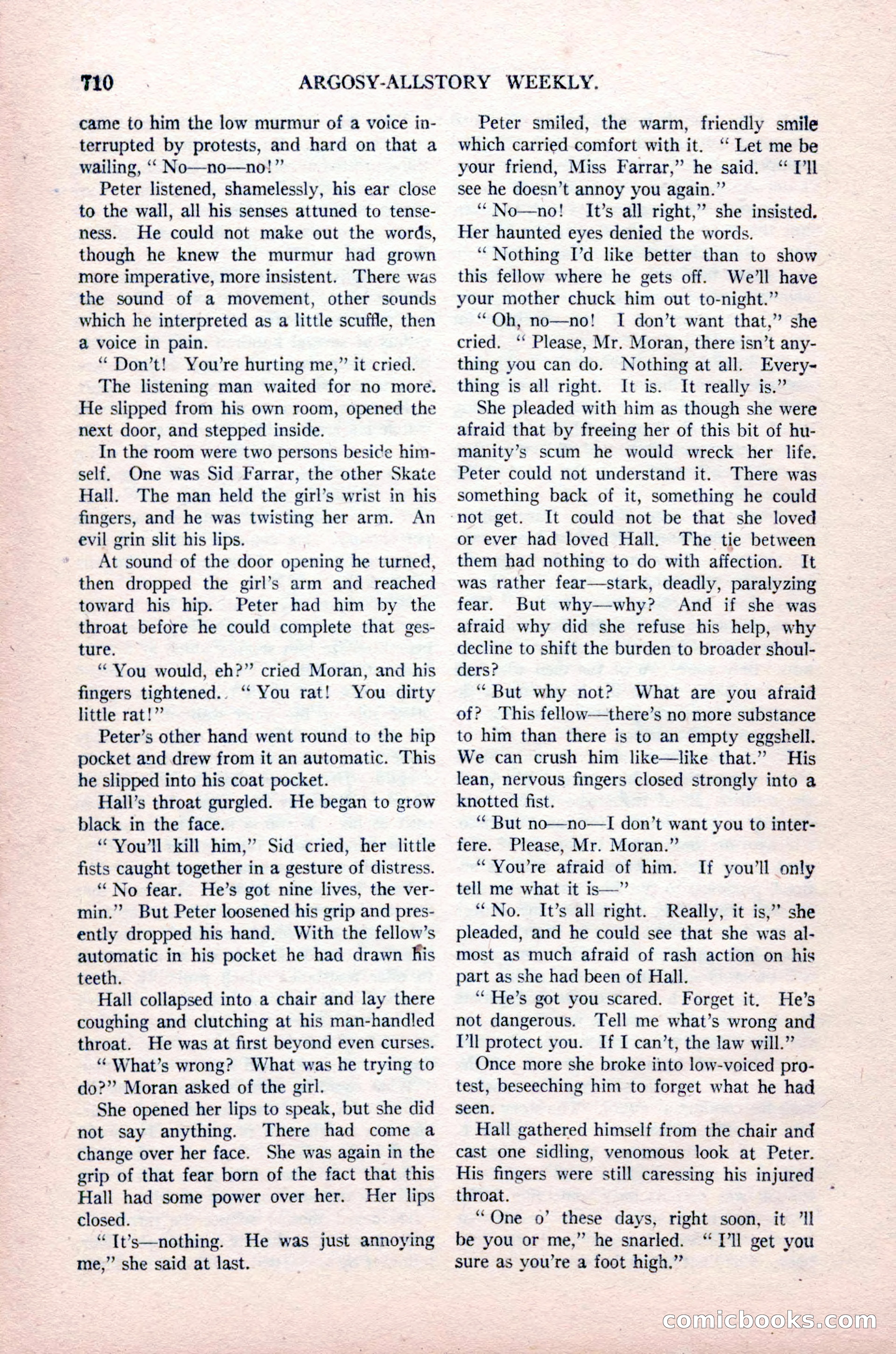 Argosy All-Story Weekly, August 14, 1926 — page 76 of 168
