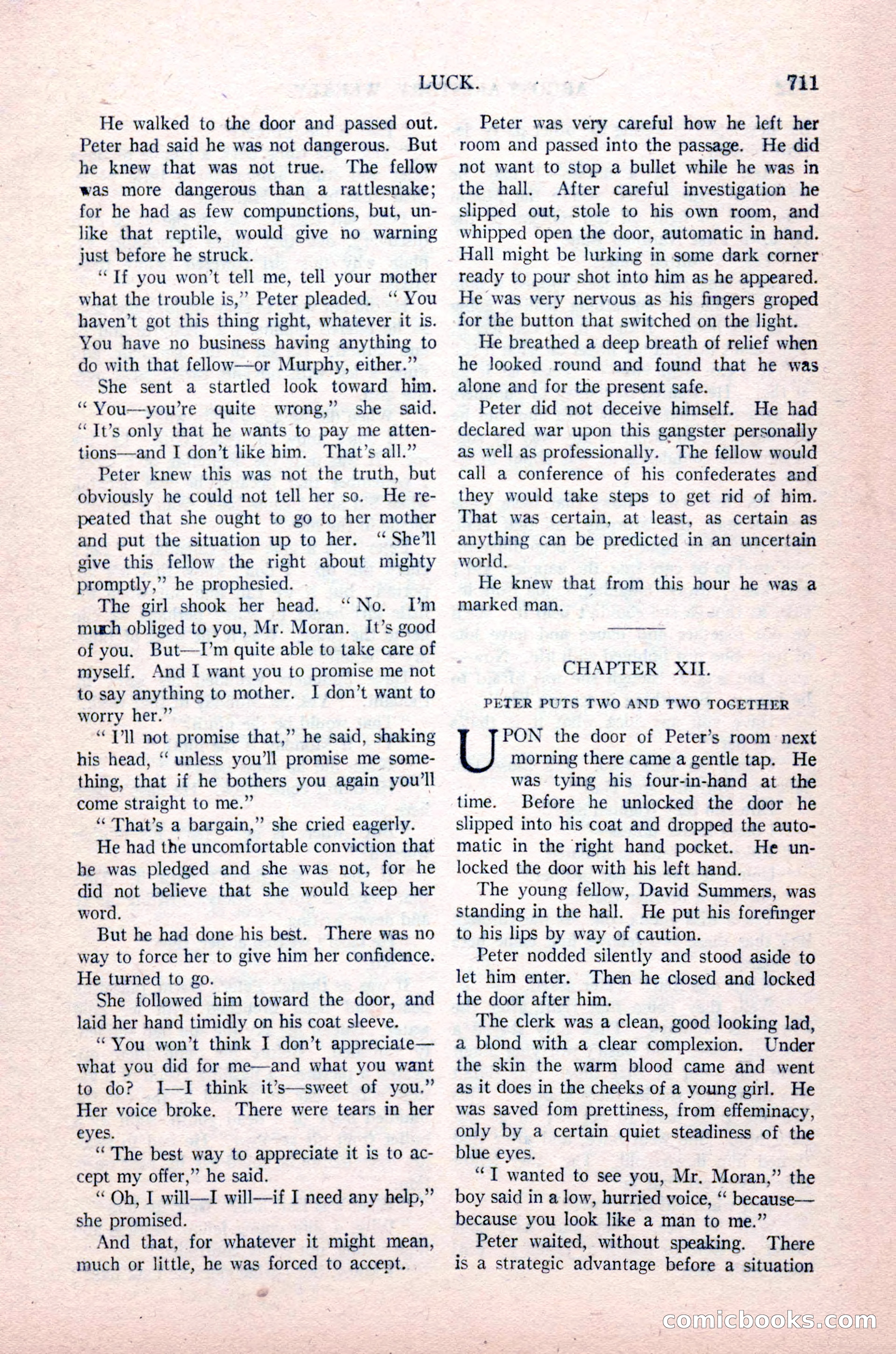 Argosy All-Story Weekly, August 14, 1926 — page 77 of 168