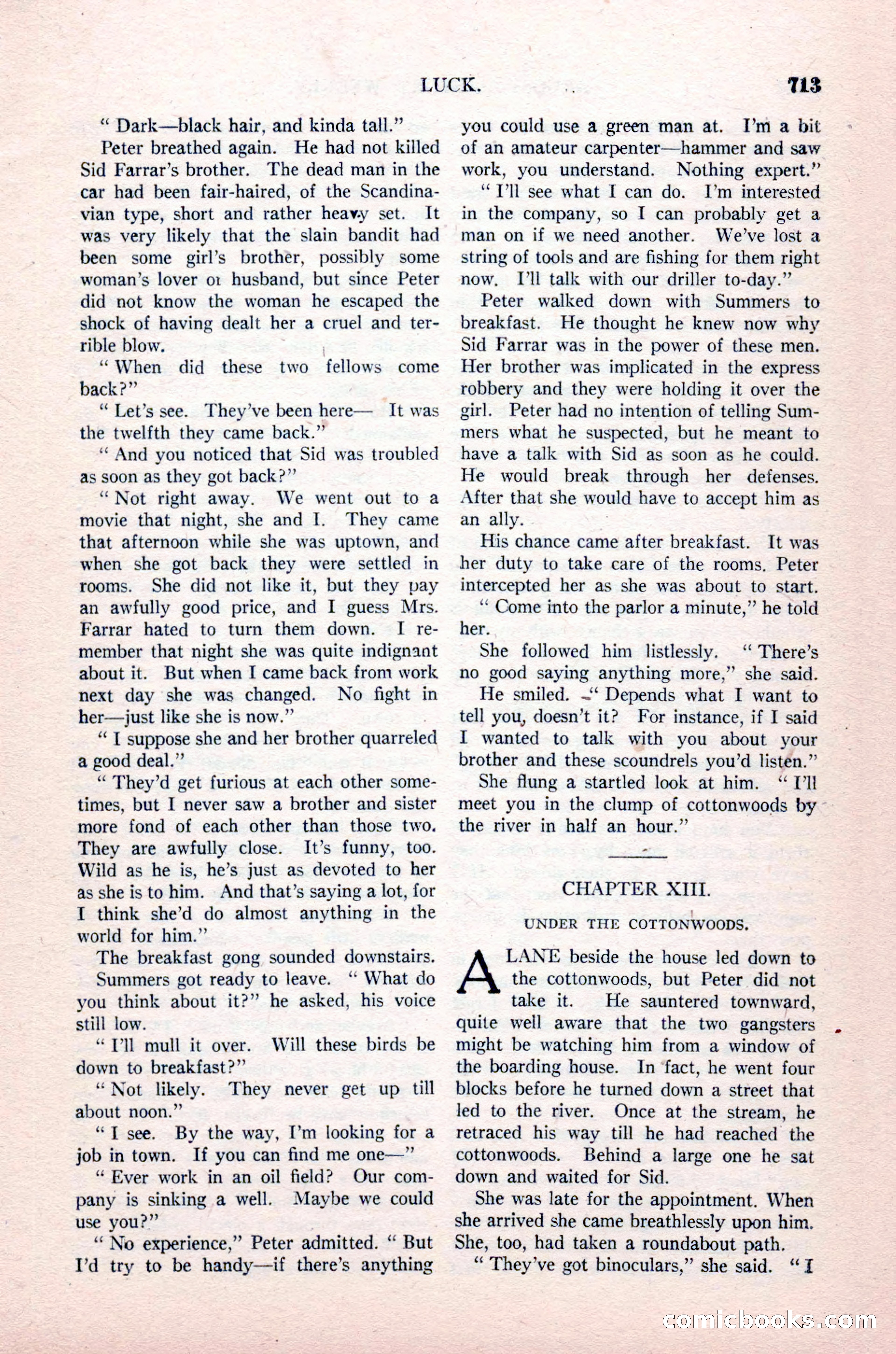 Argosy All-Story Weekly, August 14, 1926 — page 79 of 168