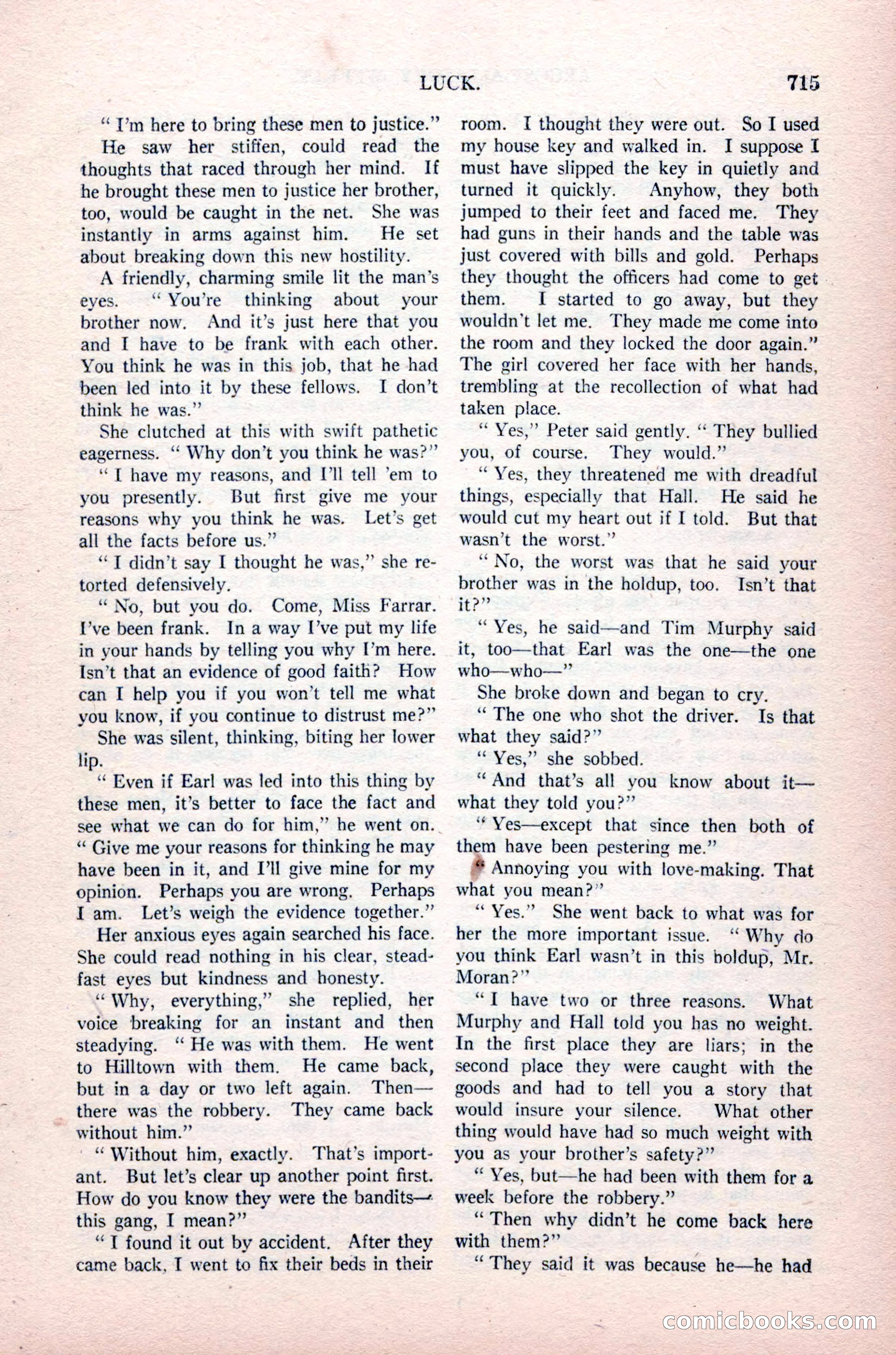 Argosy All-Story Weekly, August 14, 1926 — page 81 of 168