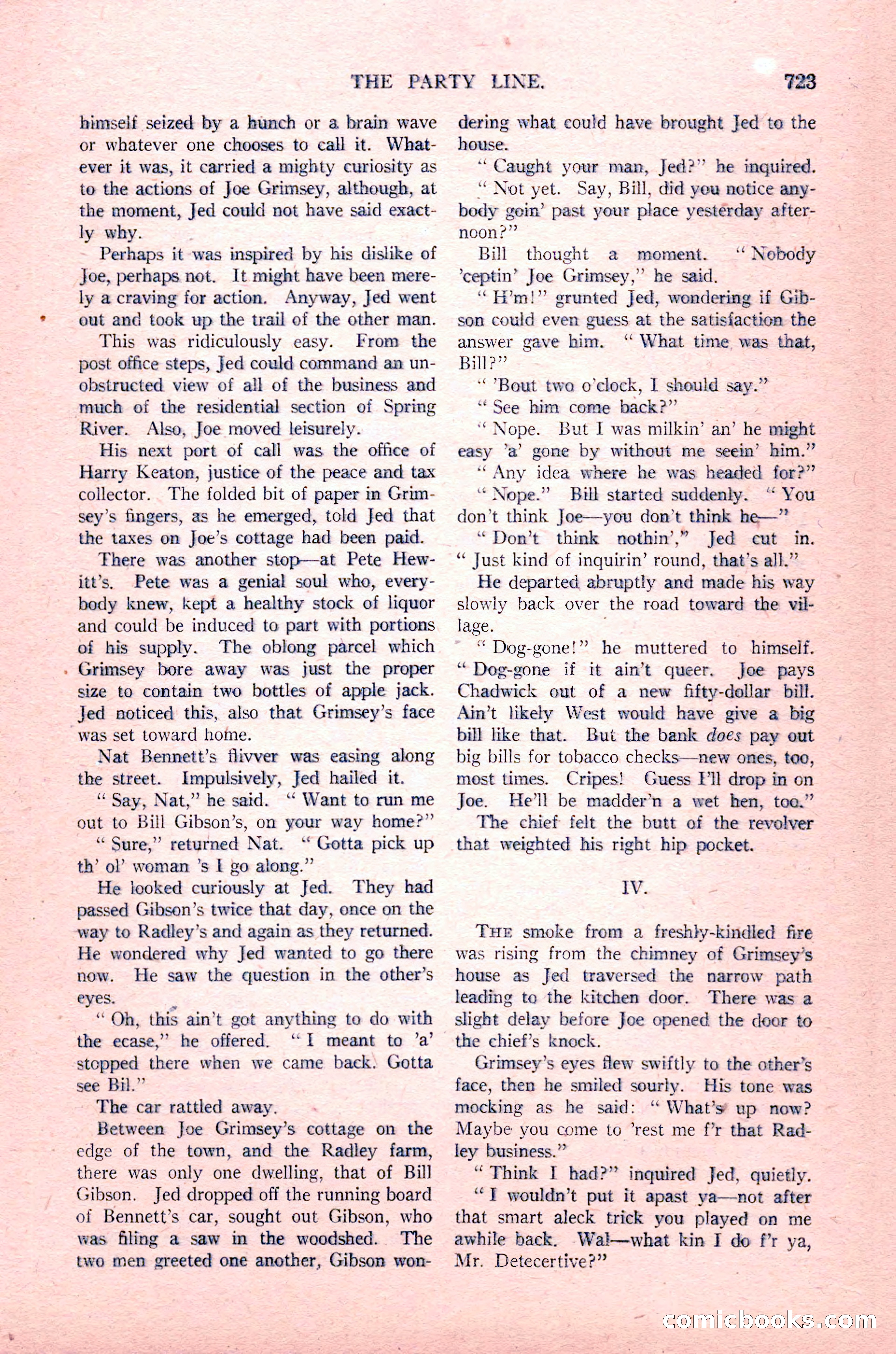 Argosy All-Story Weekly, August 14, 1926 — page 89 of 168