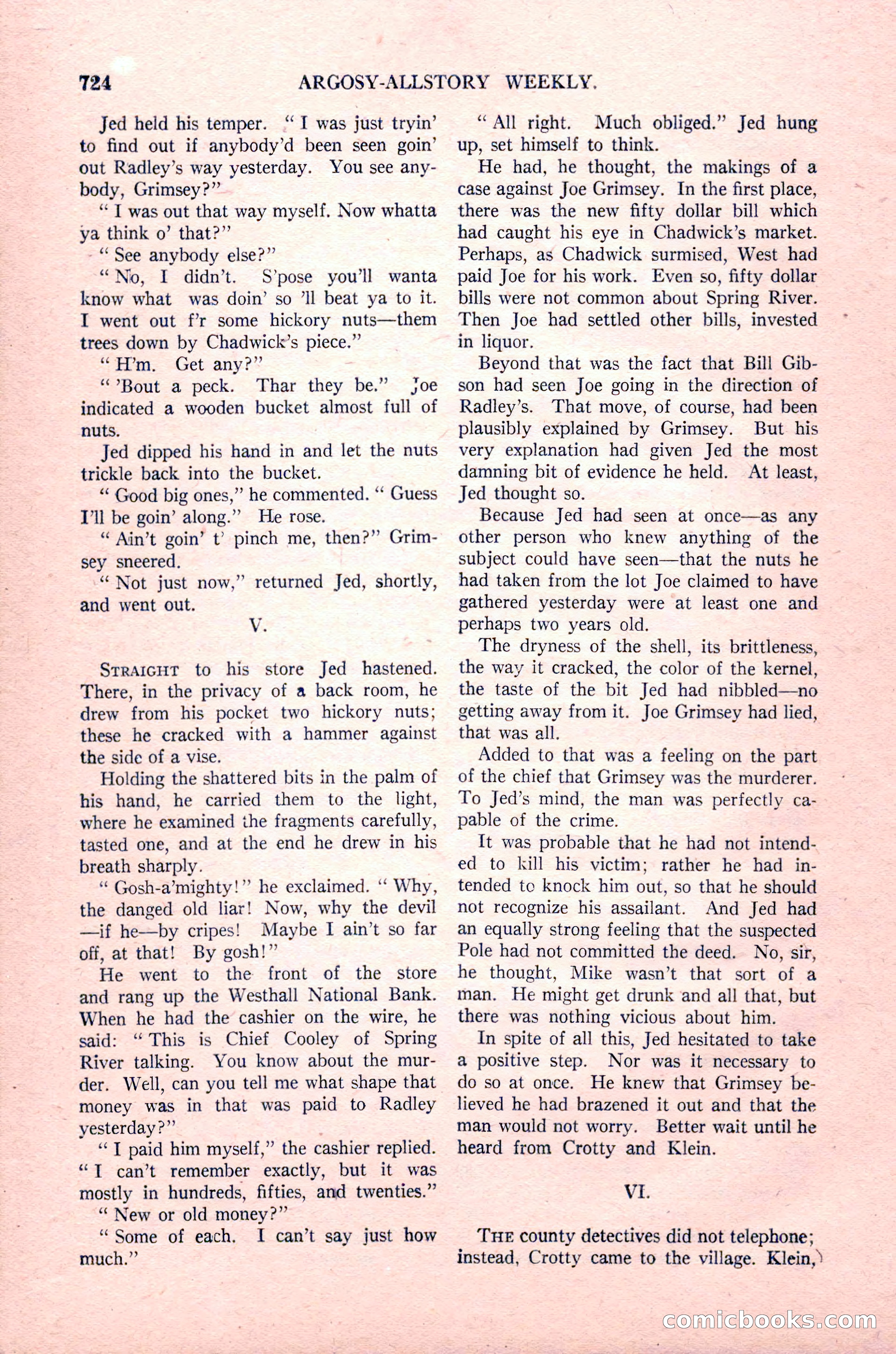 Argosy All-Story Weekly, August 14, 1926 — page 90 of 168