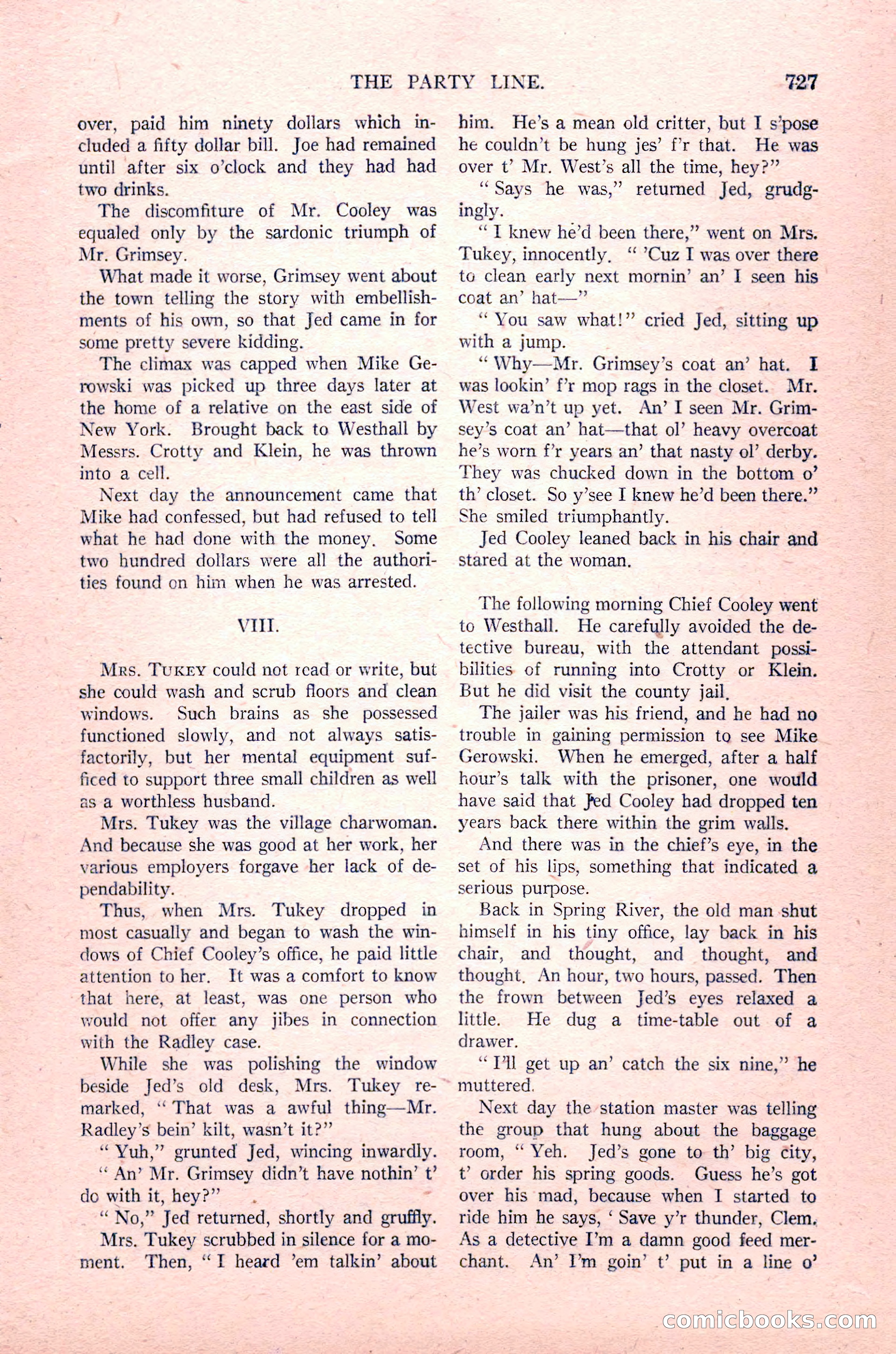 Argosy All-Story Weekly, August 14, 1926 — page 93 of 168