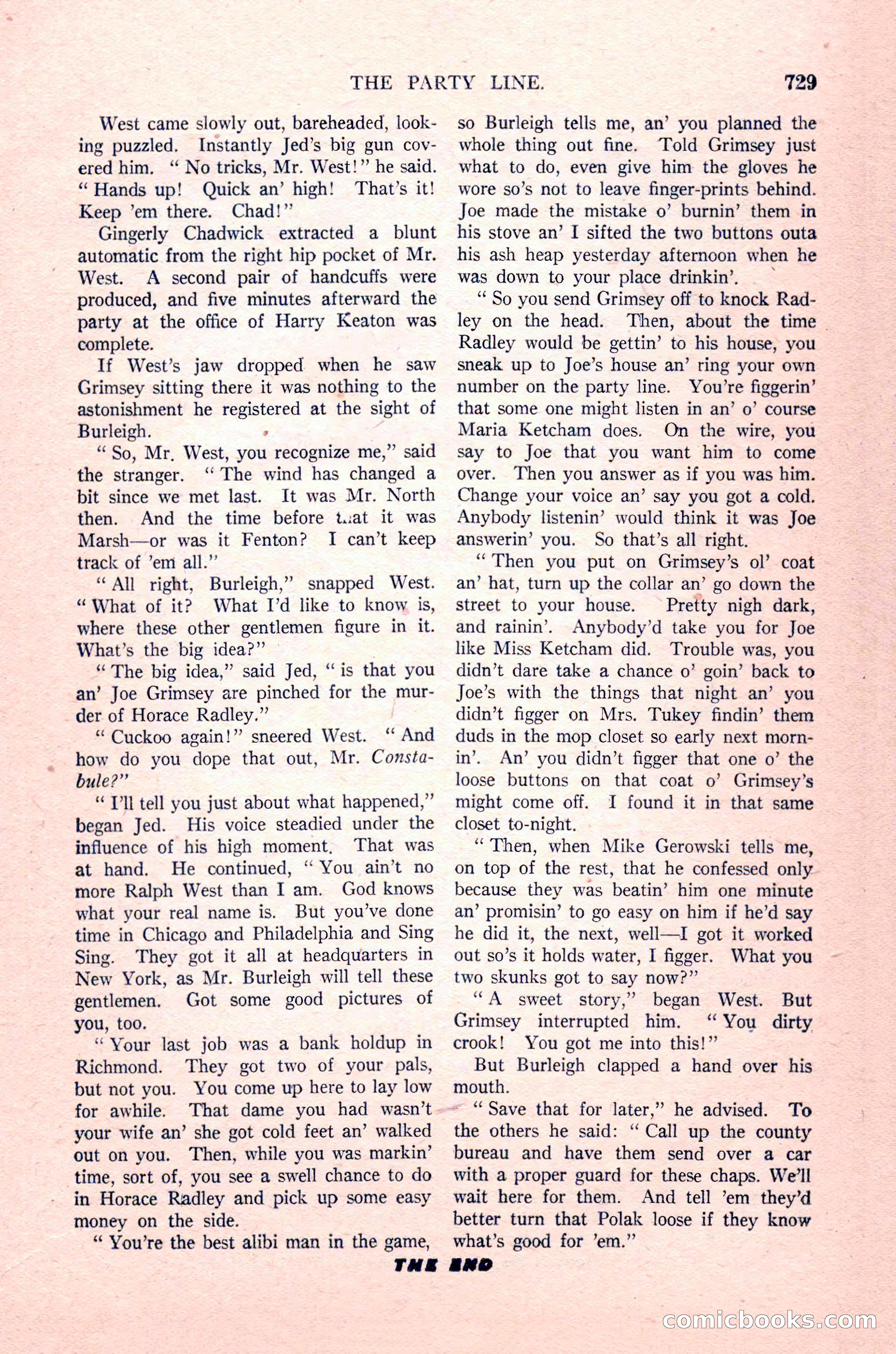 Argosy All-Story Weekly, August 14, 1926 — page 95 of 168