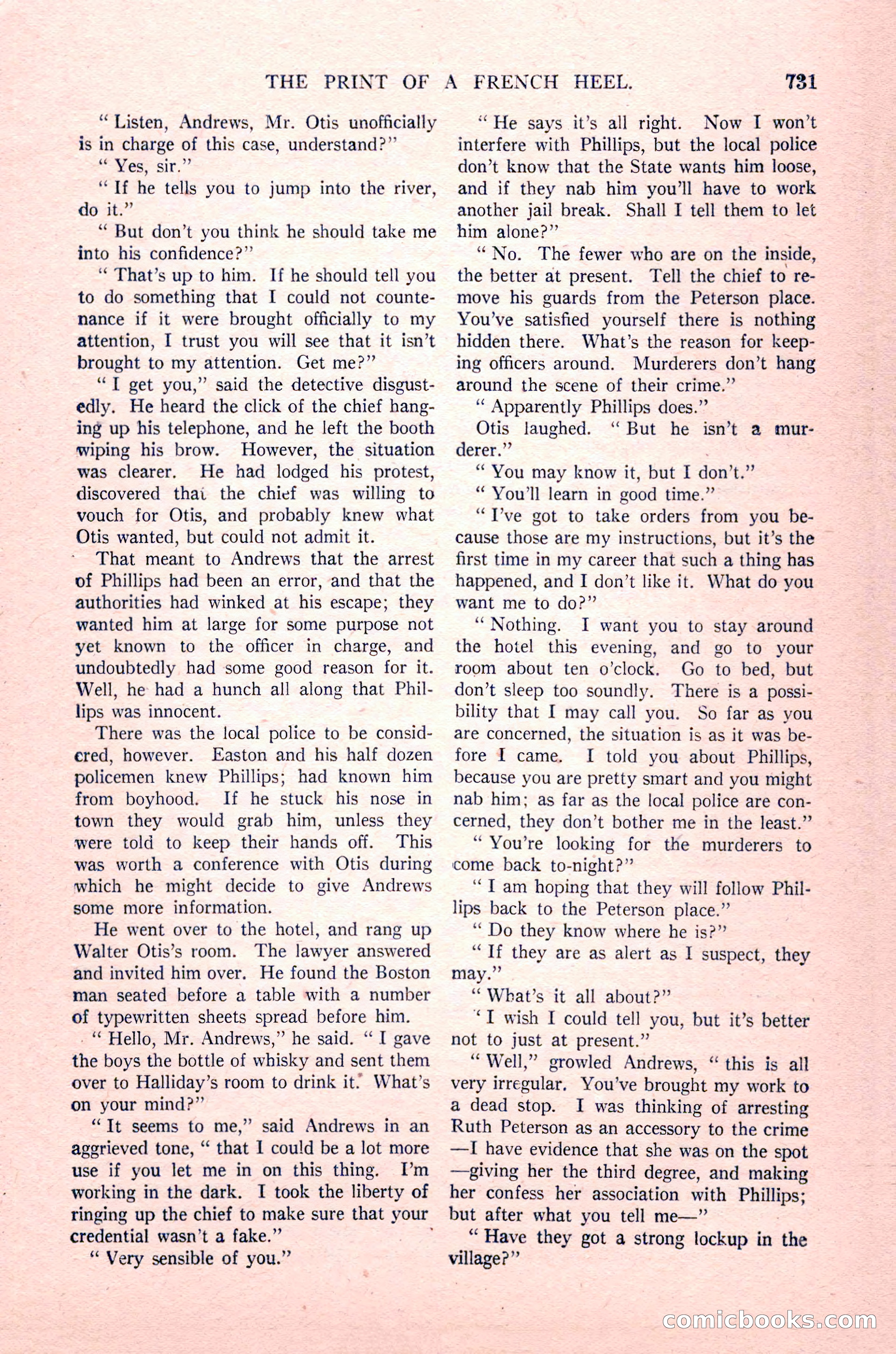 Argosy All-Story Weekly, August 14, 1926 — page 97 of 168