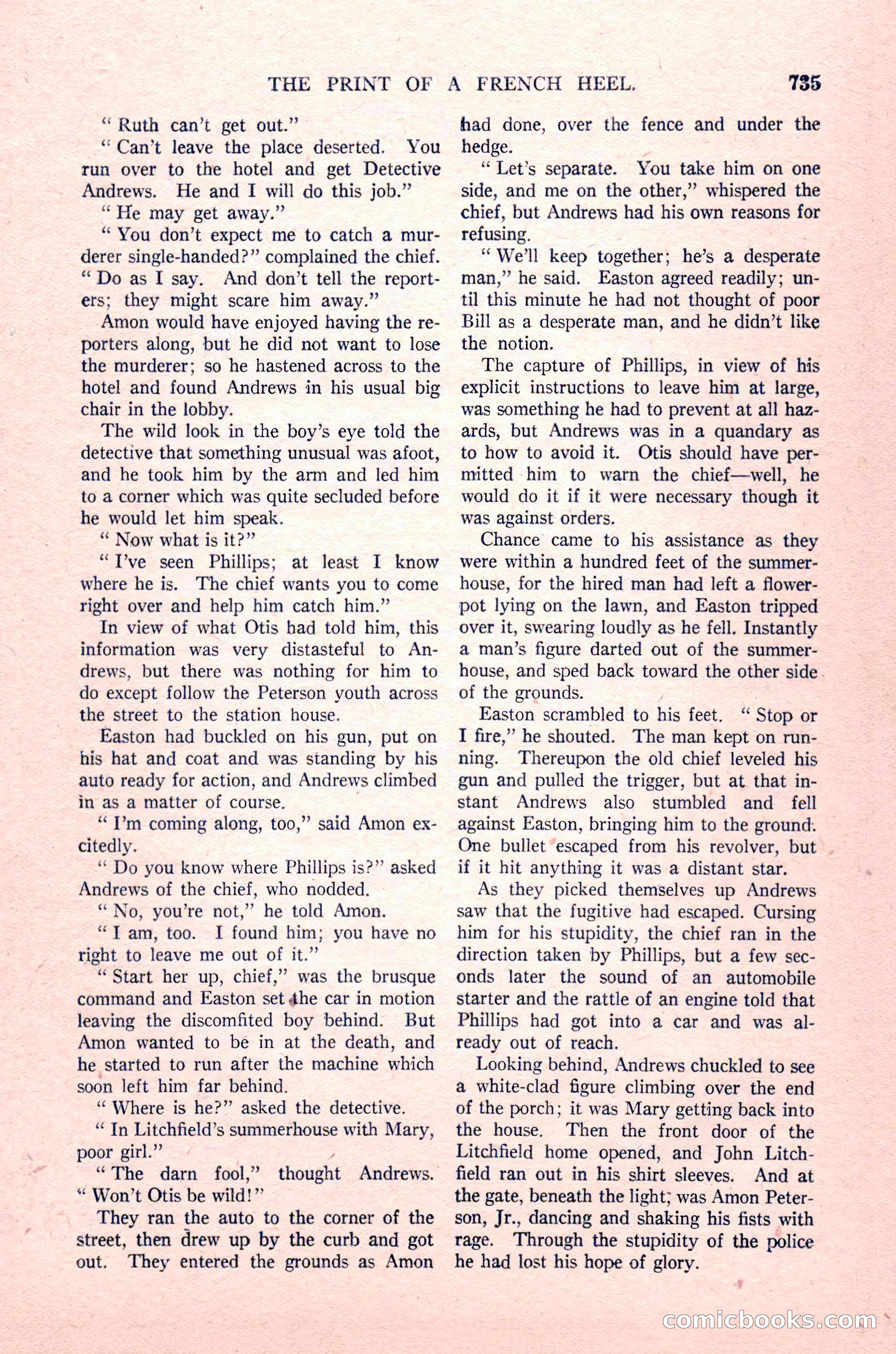 Argosy All-Story Weekly, August 14, 1926 — page 101 of 168