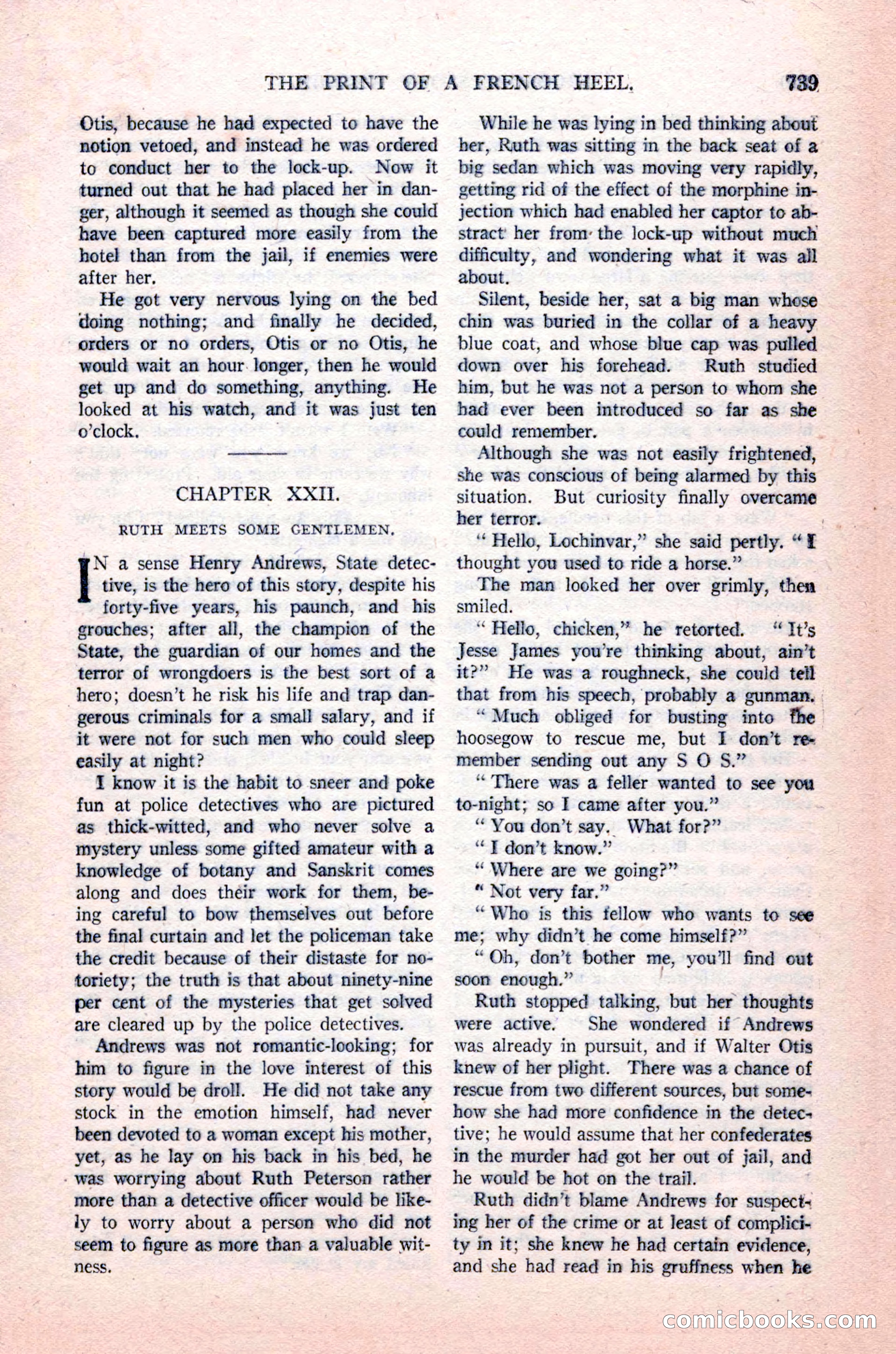 Argosy All-Story Weekly, August 14, 1926 — page 105 of 168